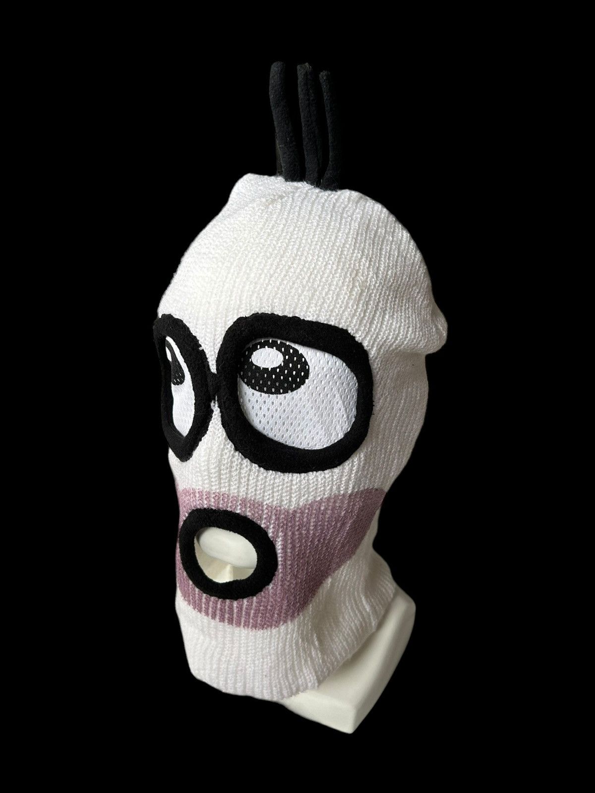 Japanese Brand × Kapital × Vintage RARE* Japanese Balaclava Masked knitt 🎌☠️ Size ONE SIZE - 2 Thumbnail