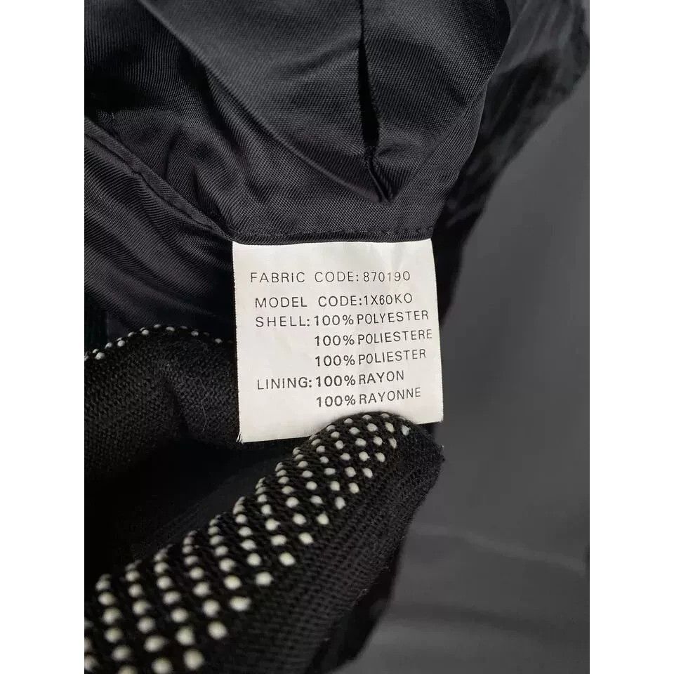 Armani Collezioni Armani Collezioni Men's Black Over Coat Size 54 R Size US L / EU 52-54 / 3 - 11 Thumbnail