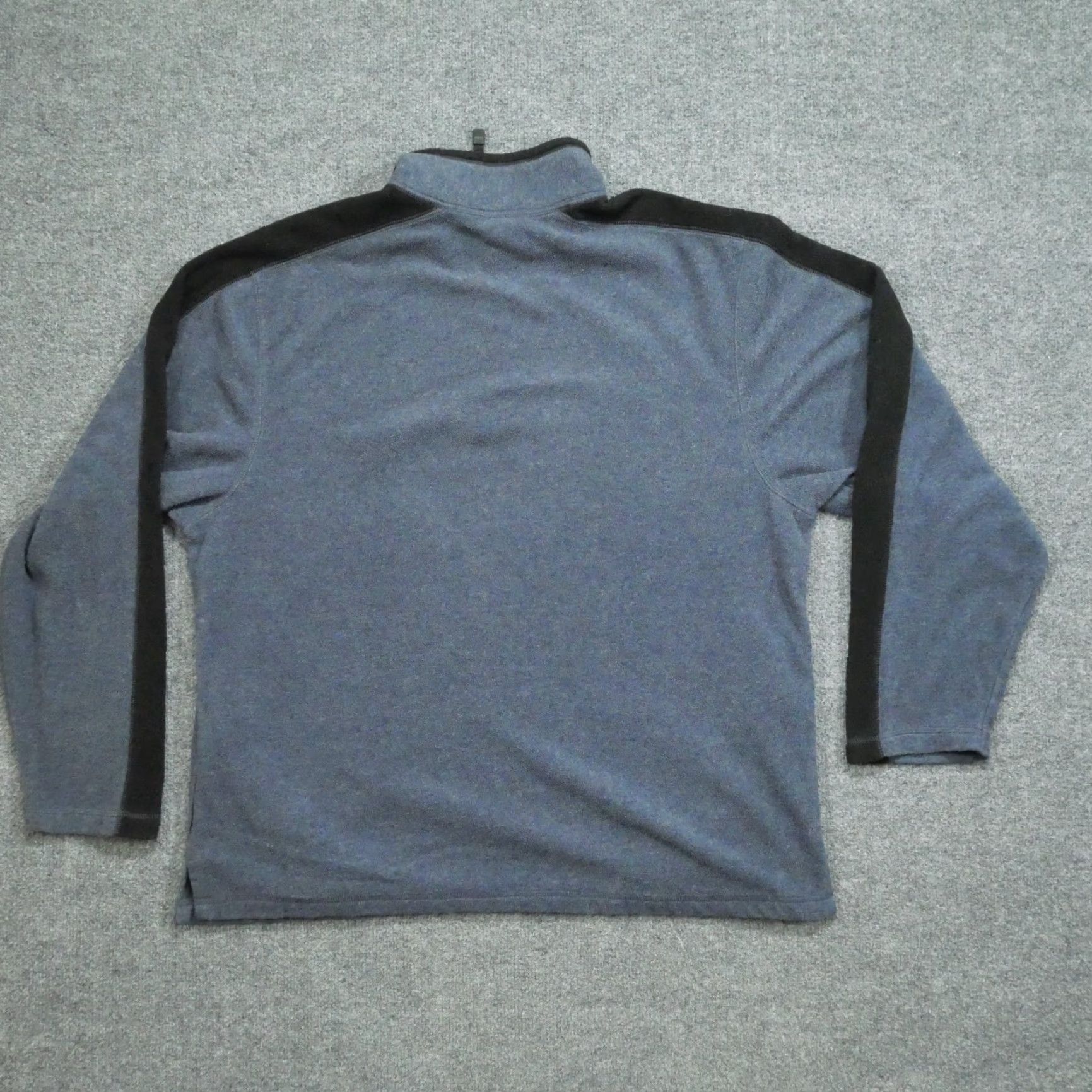 Old Navy VINTAGE Old Navy Sweatshirt Adult XL Blue Black Quarter Zip Fleece Y2K Mens Size US XL / EU 56 / 4 - 7 Thumbnail