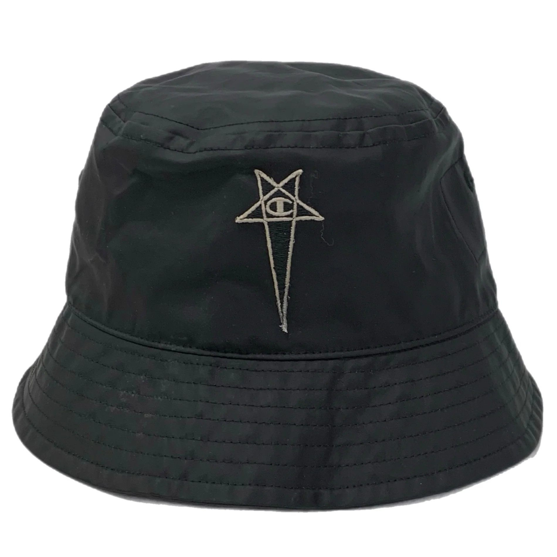 Supreme x Champion 24SS Mesh Crusher Hat Logo Embroidered Bucket