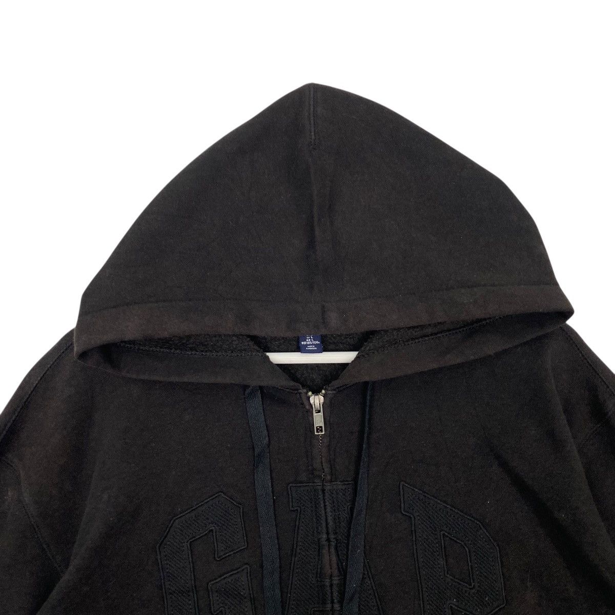 Other Vintage Gap Hoodie Big Logo Sweater Black Pullover Jumper L Size US L / EU 52-54 / 3 - 4 Thumbnail