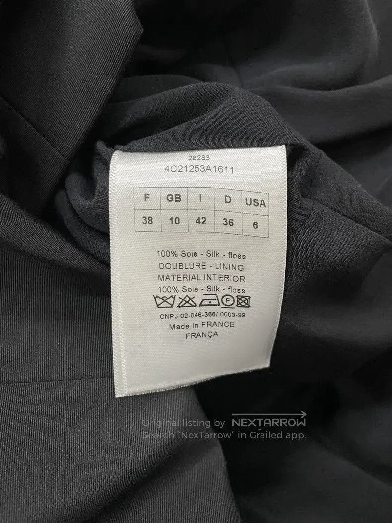 Dior Dior Black waist zipper jacket Size XS / US 0-2 / IT 36-38 - 4 Thumbnail