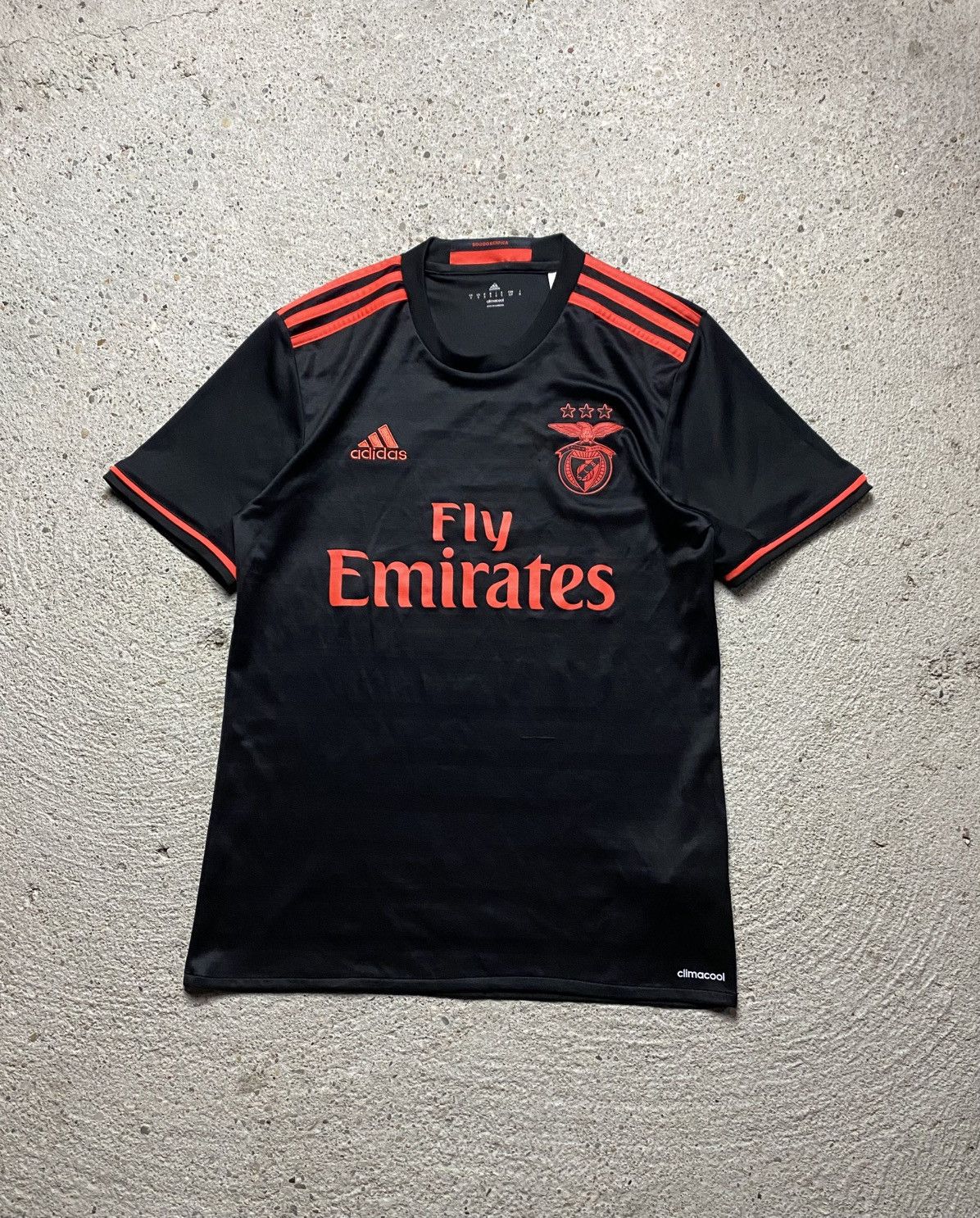 Adidas Adidas SL benfica 2016/17 football away shirt soccer jersey Size US S / EU 44-46 / 1 - 1 Thumbnail