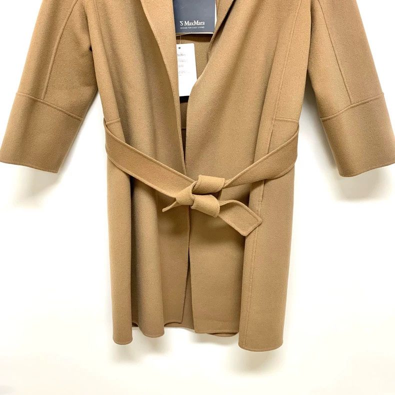 Max Mara Max Mara Camel cashmere coat Size S / US 4 / IT 40 - 4 Thumbnail