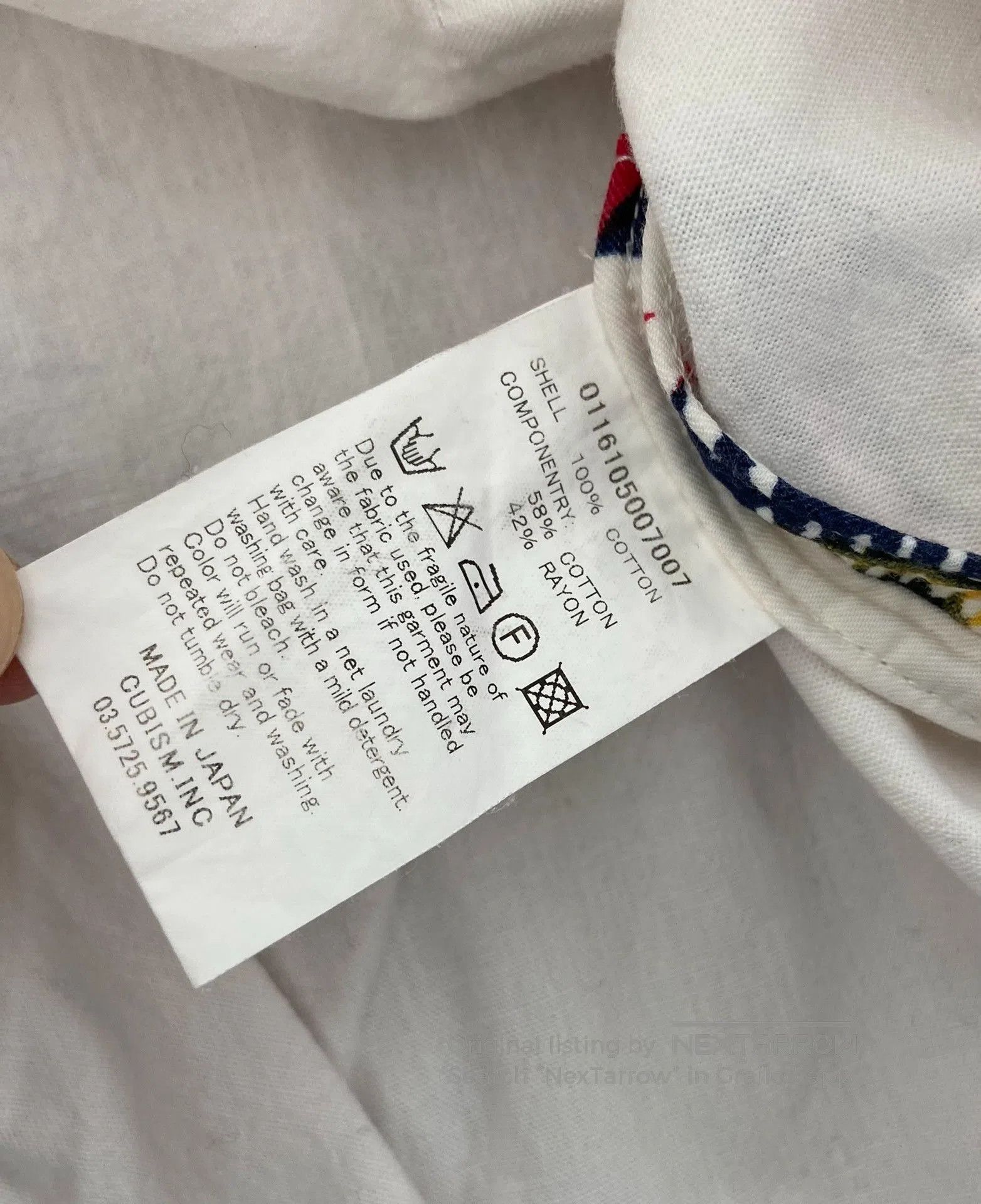 Visvim visvim kerchief border tunic shirt. Size US S / EU 44-46 / 1 - 3 Thumbnail