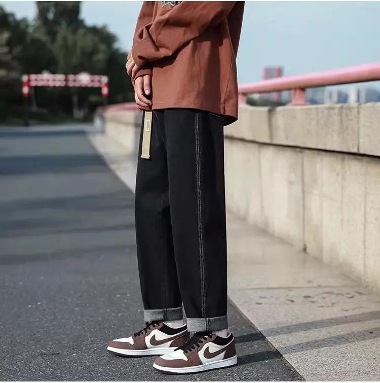 Japanese Brand Retro casual straight leg jeans Size US 32 / EU 48 - 3 Thumbnail