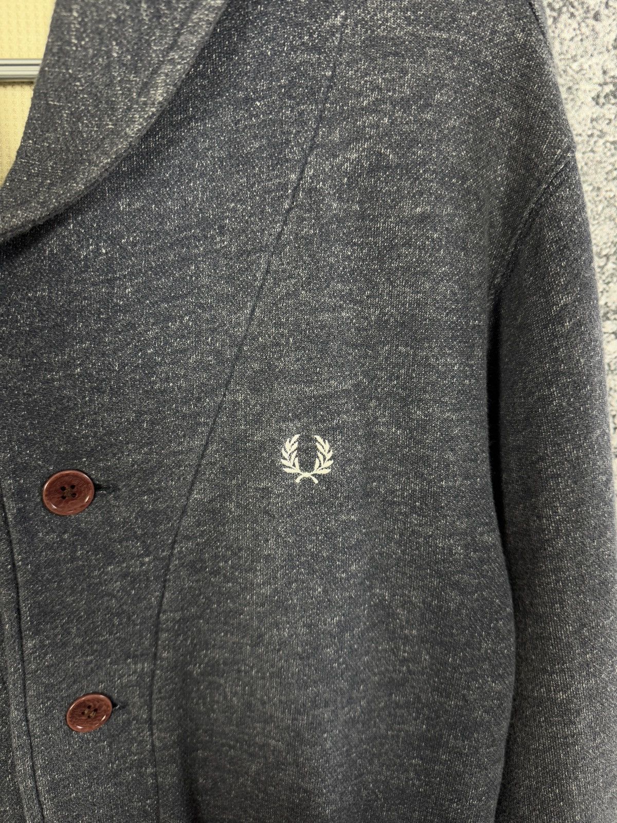Fred Perry Men’s Fred Perry Cotton Cardigan Button Up Pullover Size S Size US S / EU 44-46 / 1 - 6 Thumbnail