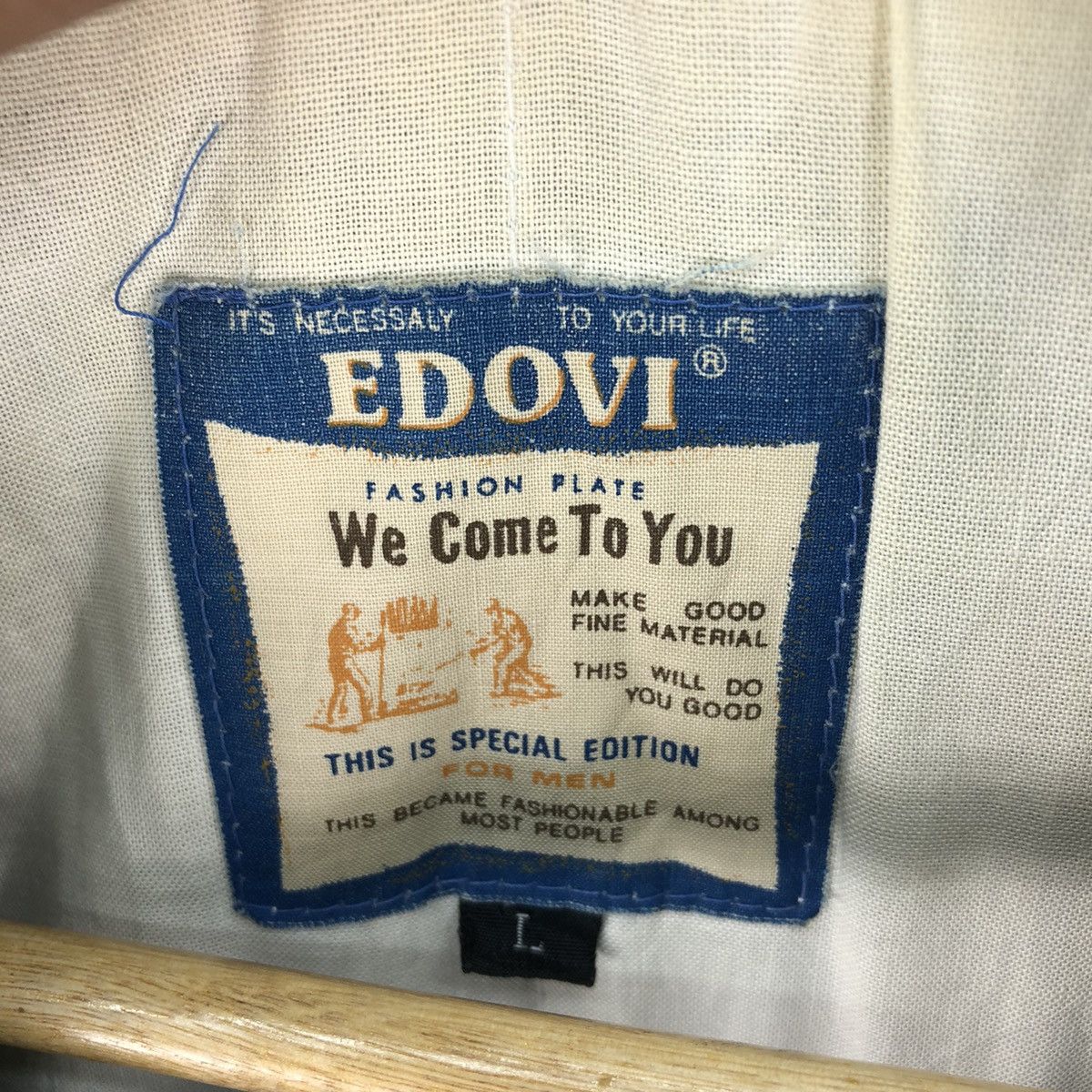 Japanese Brand Vintage 80’s Edovi Special Edition Parachute Bomber Jacket Size US XXL / EU 58 / 5 - 20 Thumbnail