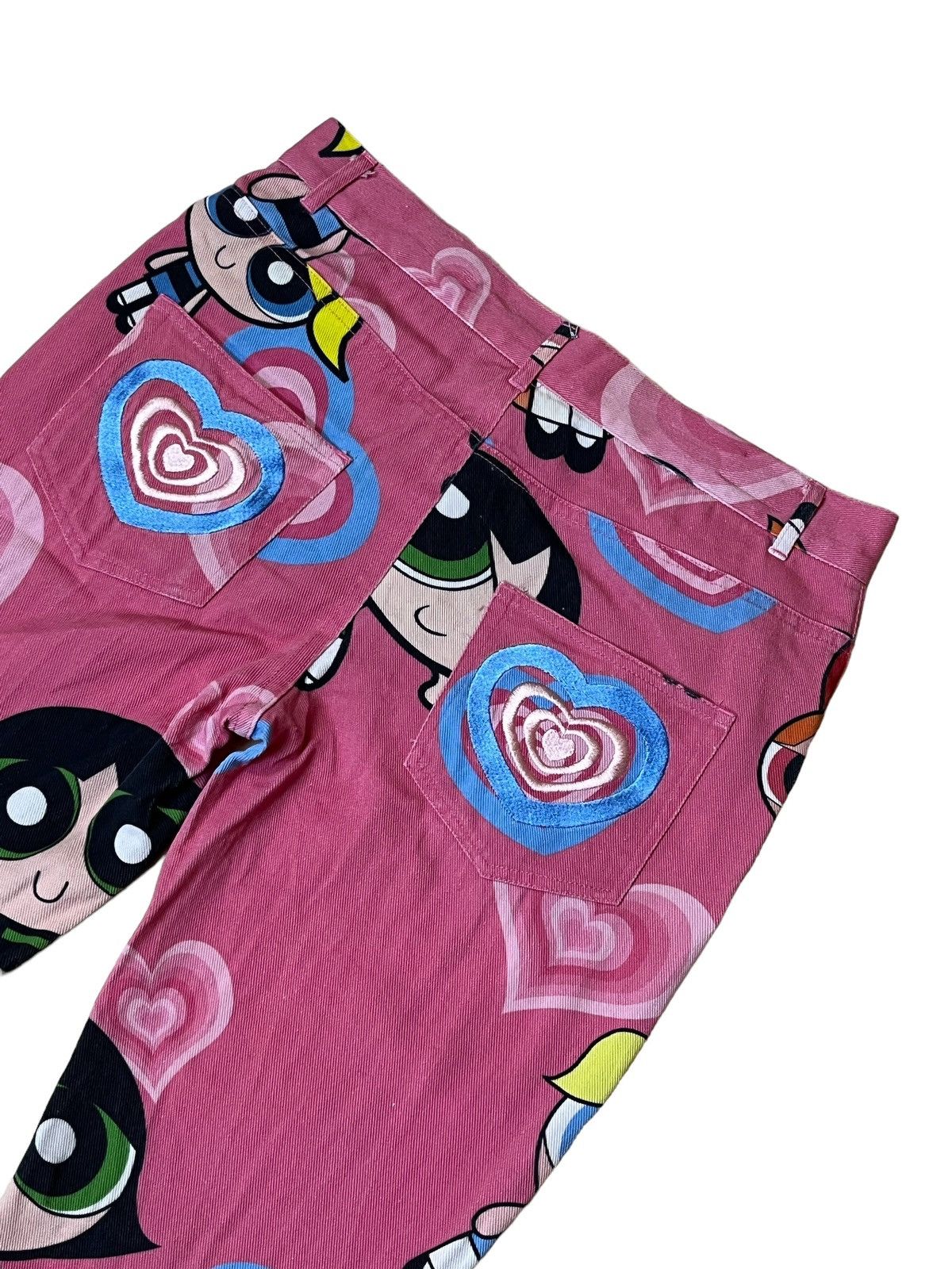 Cartoon Network RARE🔥AONE4SURE THE POWERPUFF GIRLS SLIM FIT JEANS Size US 32 / EU 48 - 5 Thumbnail