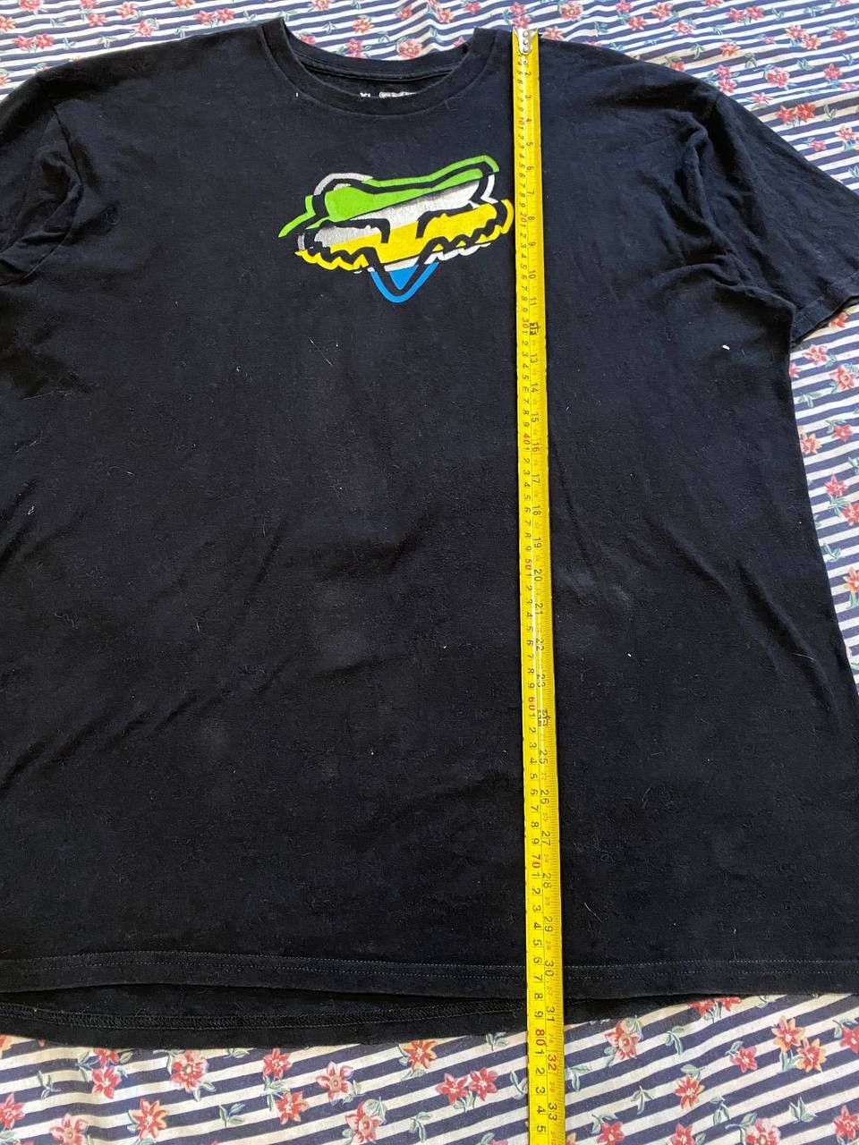 Fox Racing Vintage Fox Racing Big Y2K Logo Short Sleeve T-Shirt Size XL Size US XL / EU 56 / 4 - 4 Thumbnail