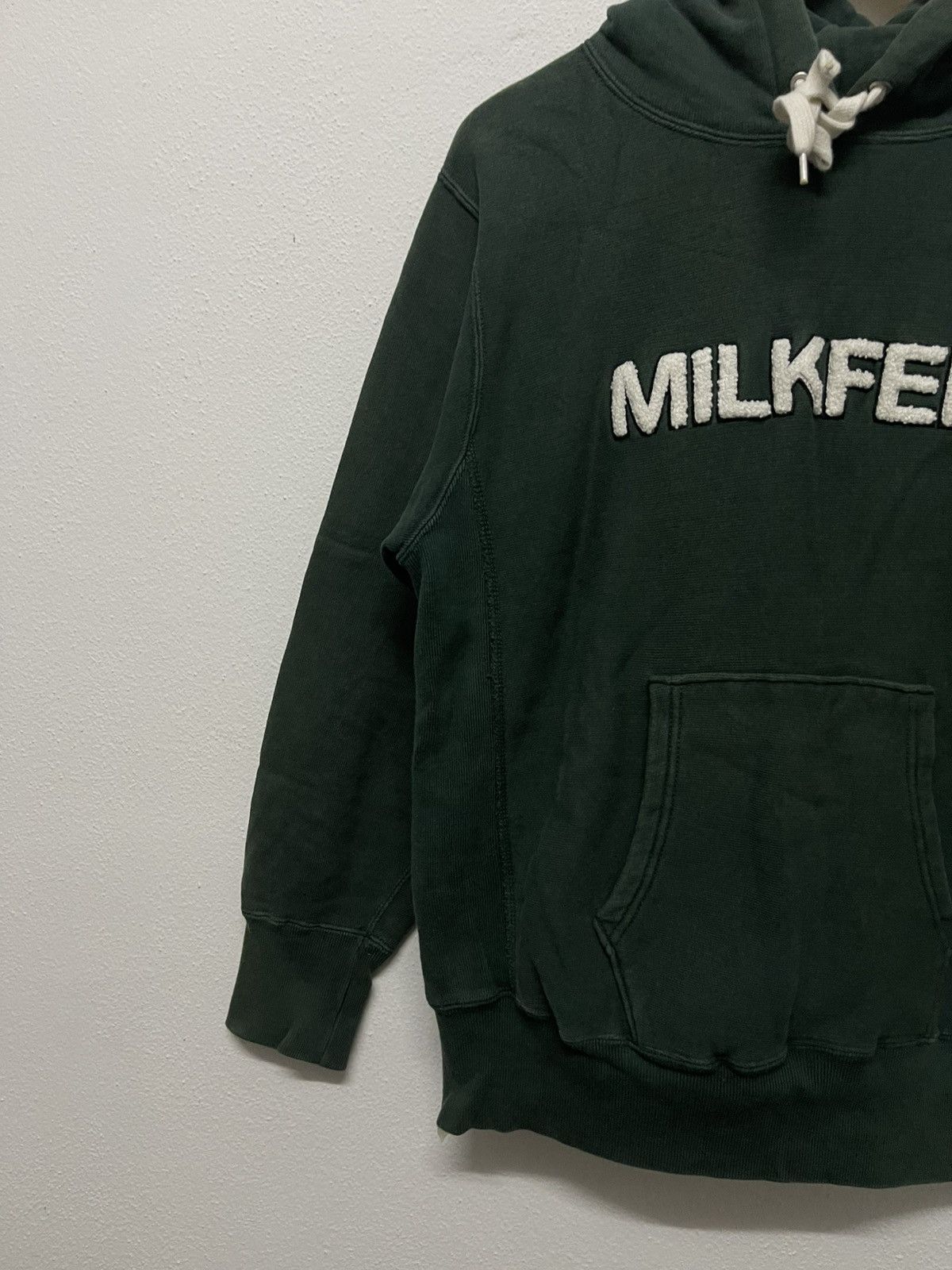 Champion × Vintage VINTAGE CHAMPION X MILKFED BOX LOGO HOODIE GREEN COLOUR Size US S / EU 44-46 / 1 - 4 Thumbnail