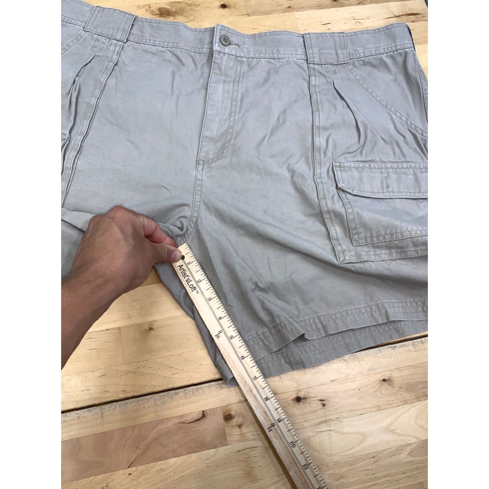 Vintage Cabela's Cargo Shorts Mens 44 Beige Outdoor Hiking Camping Fishing Cargo Pocket Pants Size US 44 / EU 60 - 7 Thumbnail