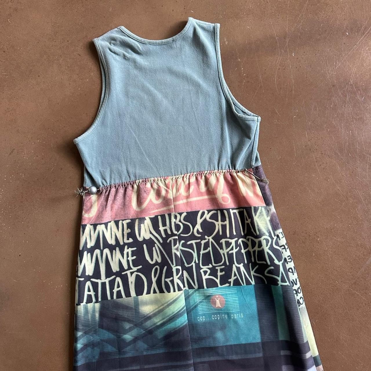 Cop Copine COP COPINE 2000s Sleeveless Recipe Text Graphic Maxi Dress Size S / US 4 / IT 40 - 6 Thumbnail