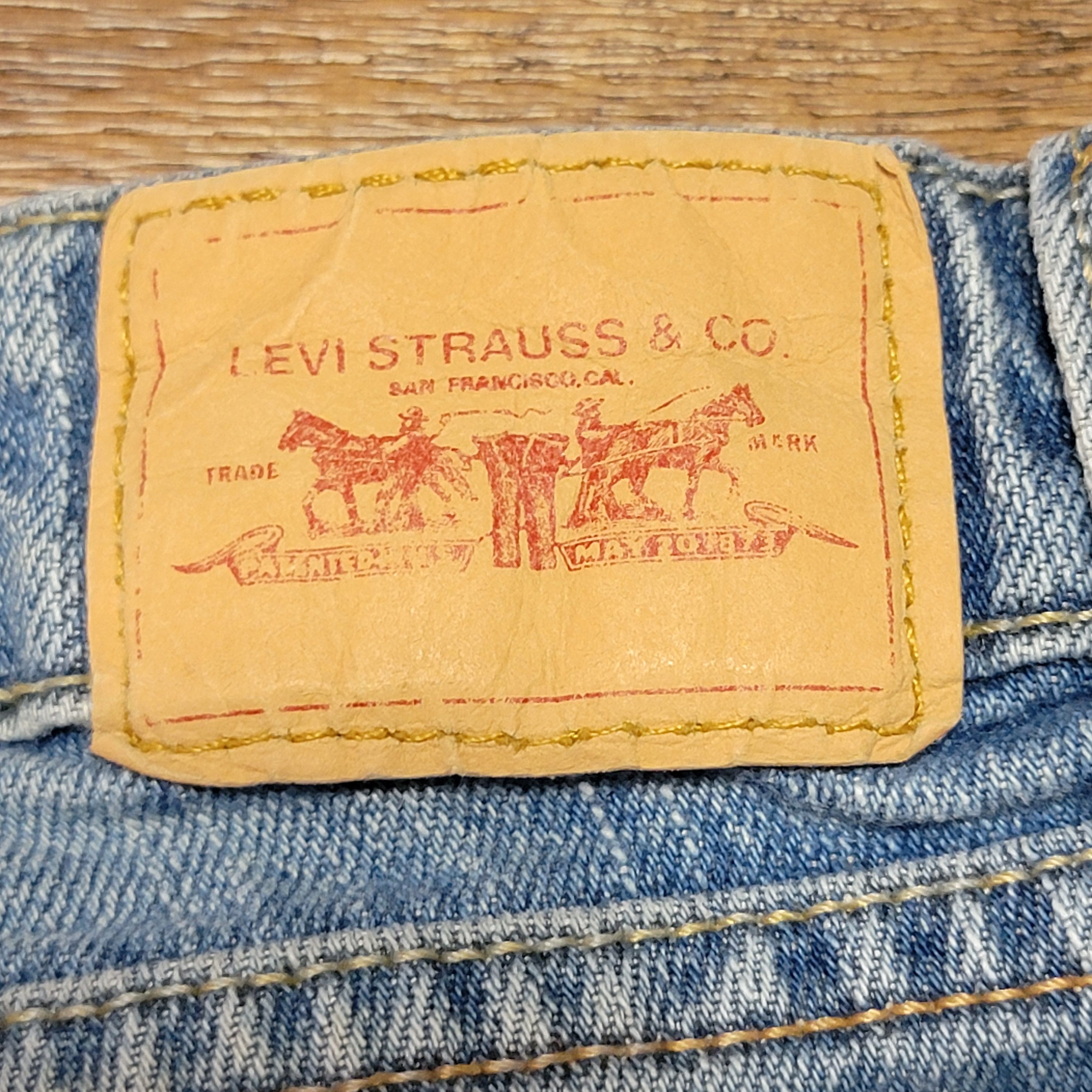 Levi's Levi's Too Super Low Flare Denim Jeans 524 - Size 13 M Size 34" / US 12 / IT 48 - 5 Thumbnail