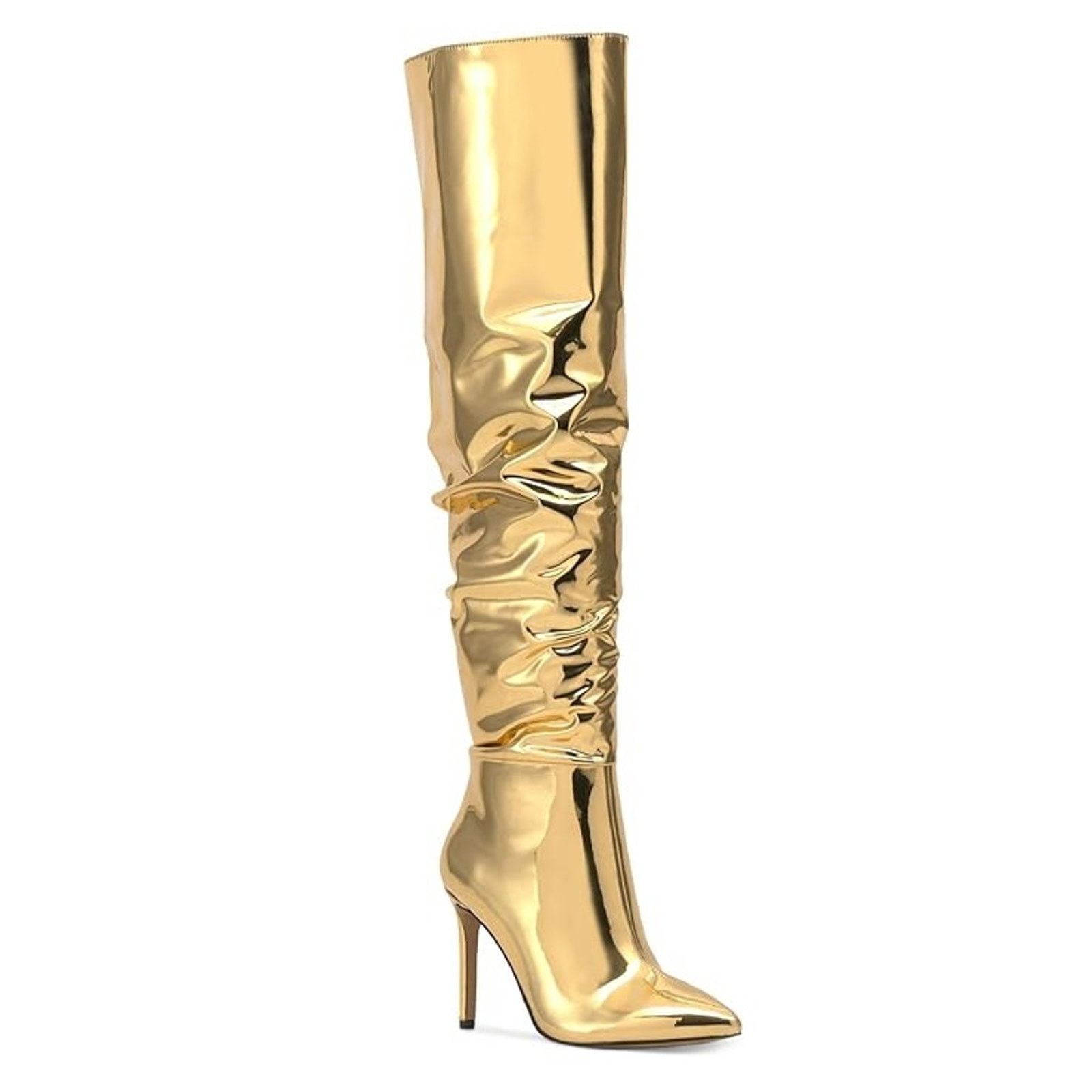 The Unbranded Brand I.N.C. Int. Concepts Women Over-The-Knee Slouch Boots US 5M Size US 5 / IT 35 - 1 Thumbnail