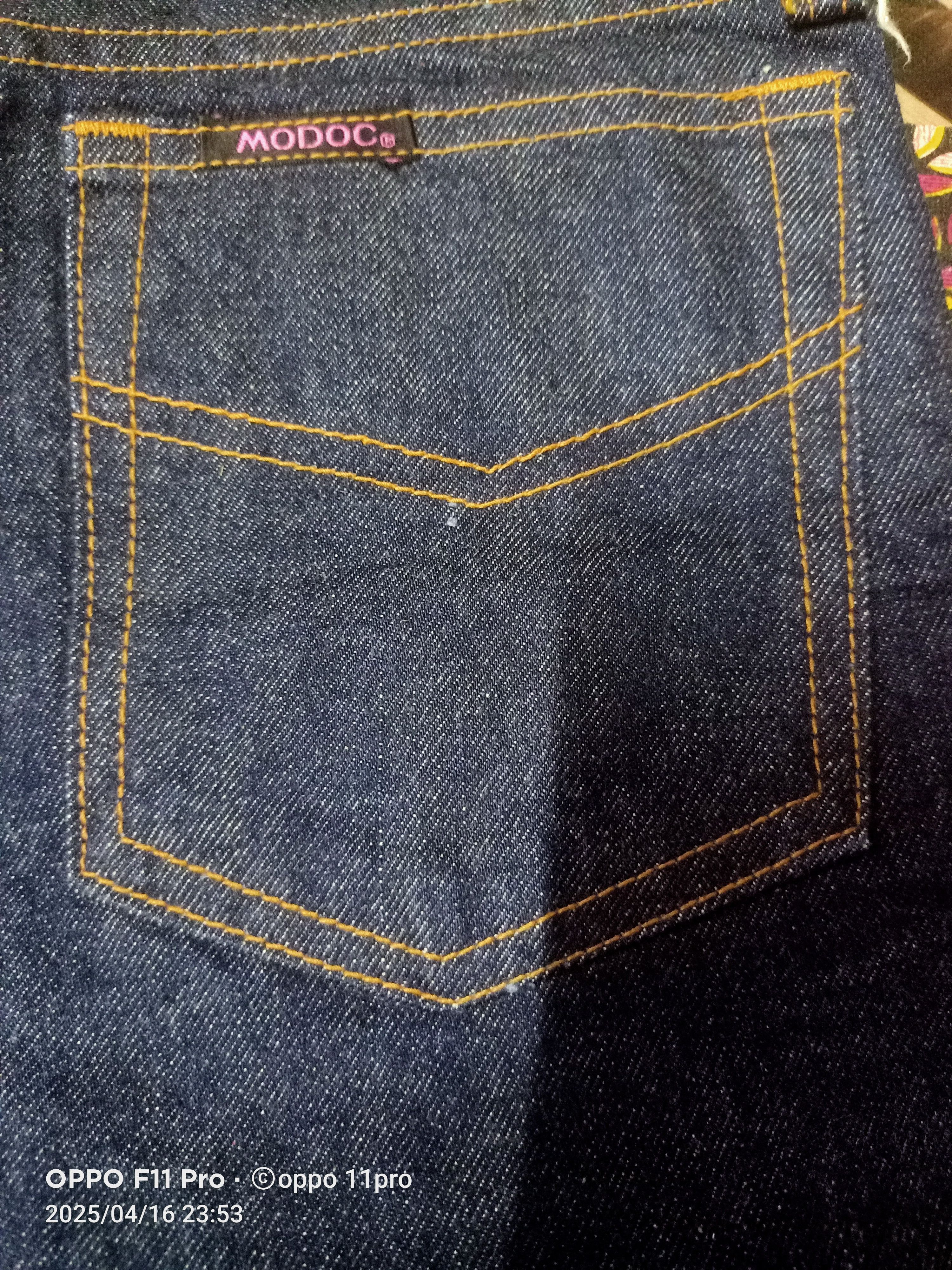 If Six Was Nine × Japanese Brand × Le Grande Bleu (L.G.B.) Modoc 90s Vtg Denim Flaredenim Loose Rise Rare Size US 32 / EU 48 - 5 Thumbnail