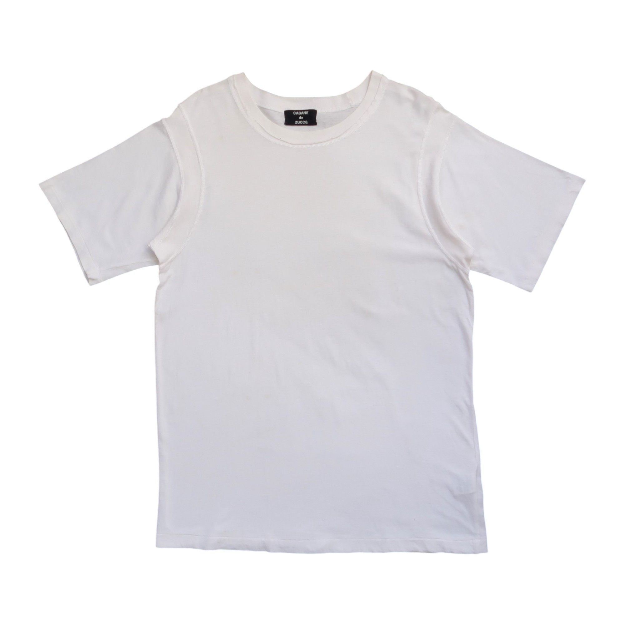 Issey Miyake SS 2001 Inside out diamond cut print t shirt | Grailed