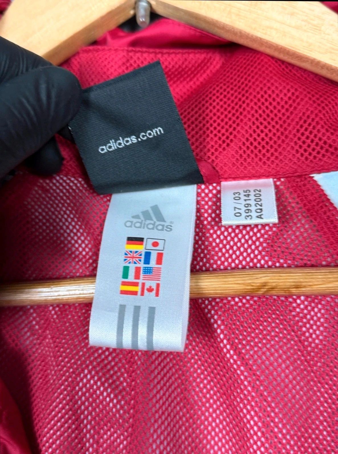 Adidas Adidas Bayern Munich Windbreaker 2003 Vintage Size US L / EU 52-54 / 3 - 8 Thumbnail