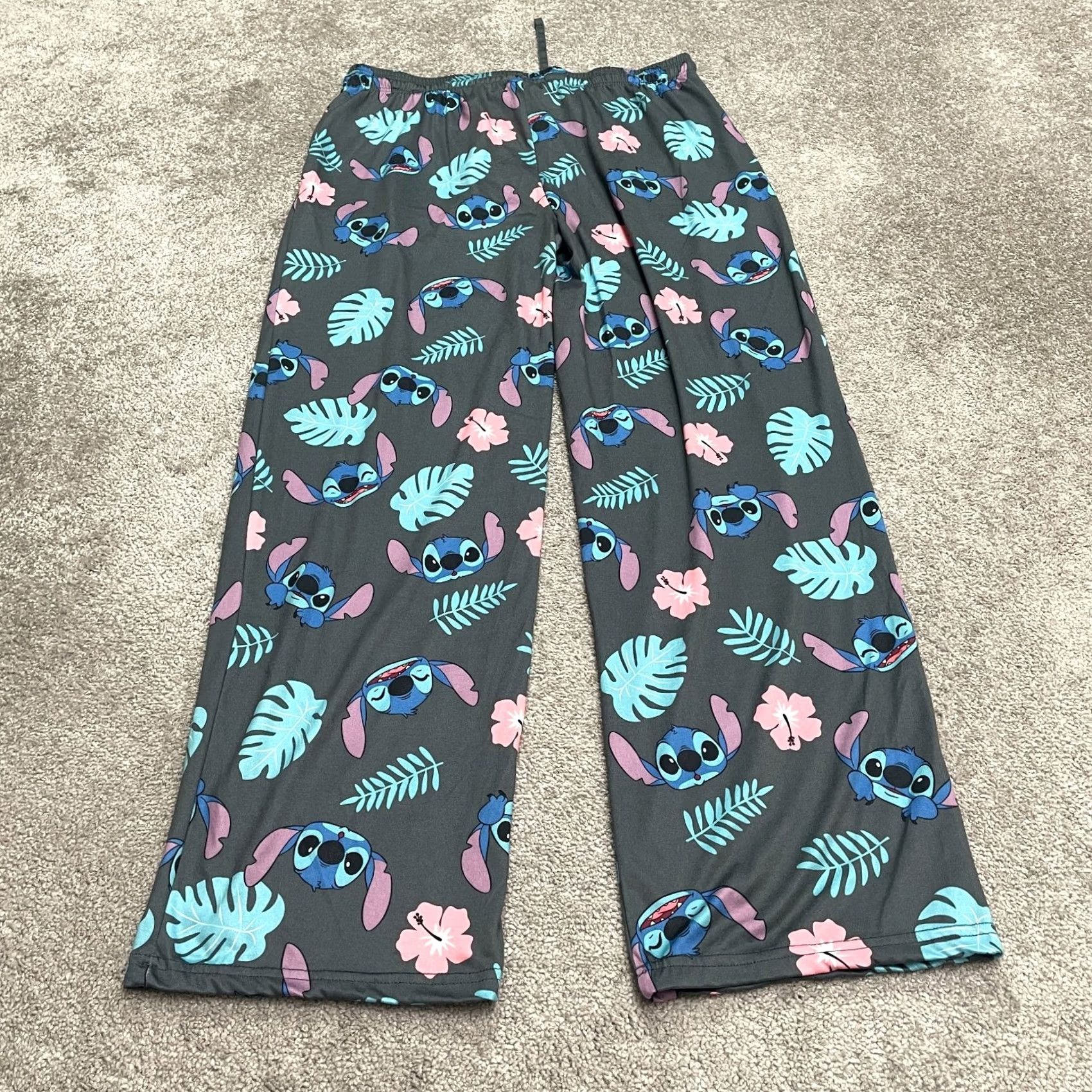Disney Disney Mickey Mouse Pajama Pants Mens Large Multicolor Cartoon Hawaiian Sleepwear 334x32 Size US 33 - 2 Thumbnail