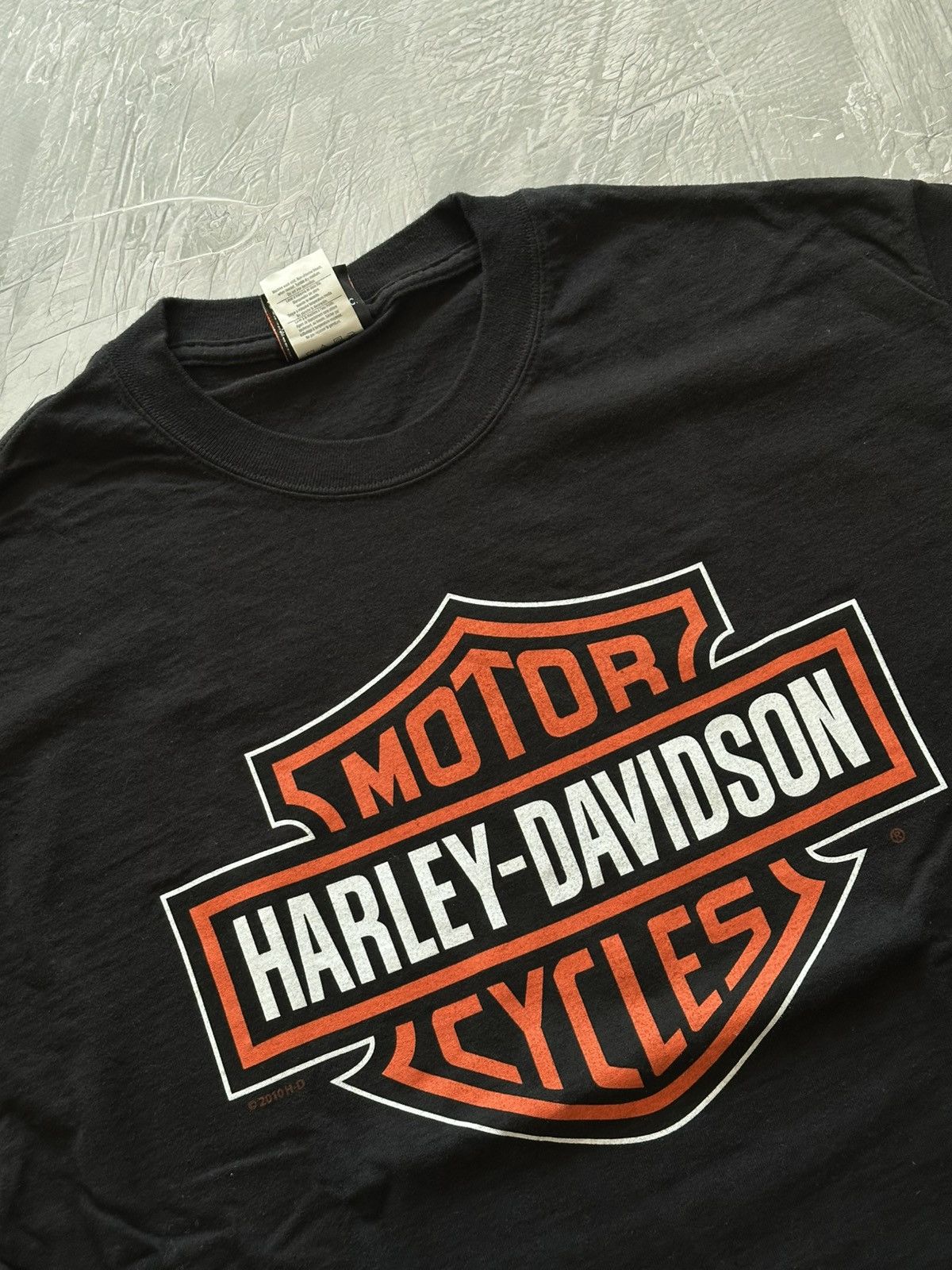 Harley Davidson × Vintage Vintage Harley Davidson 2010 Rare Tee Size US L / EU 52-54 / 3 - 1 Thumbnail