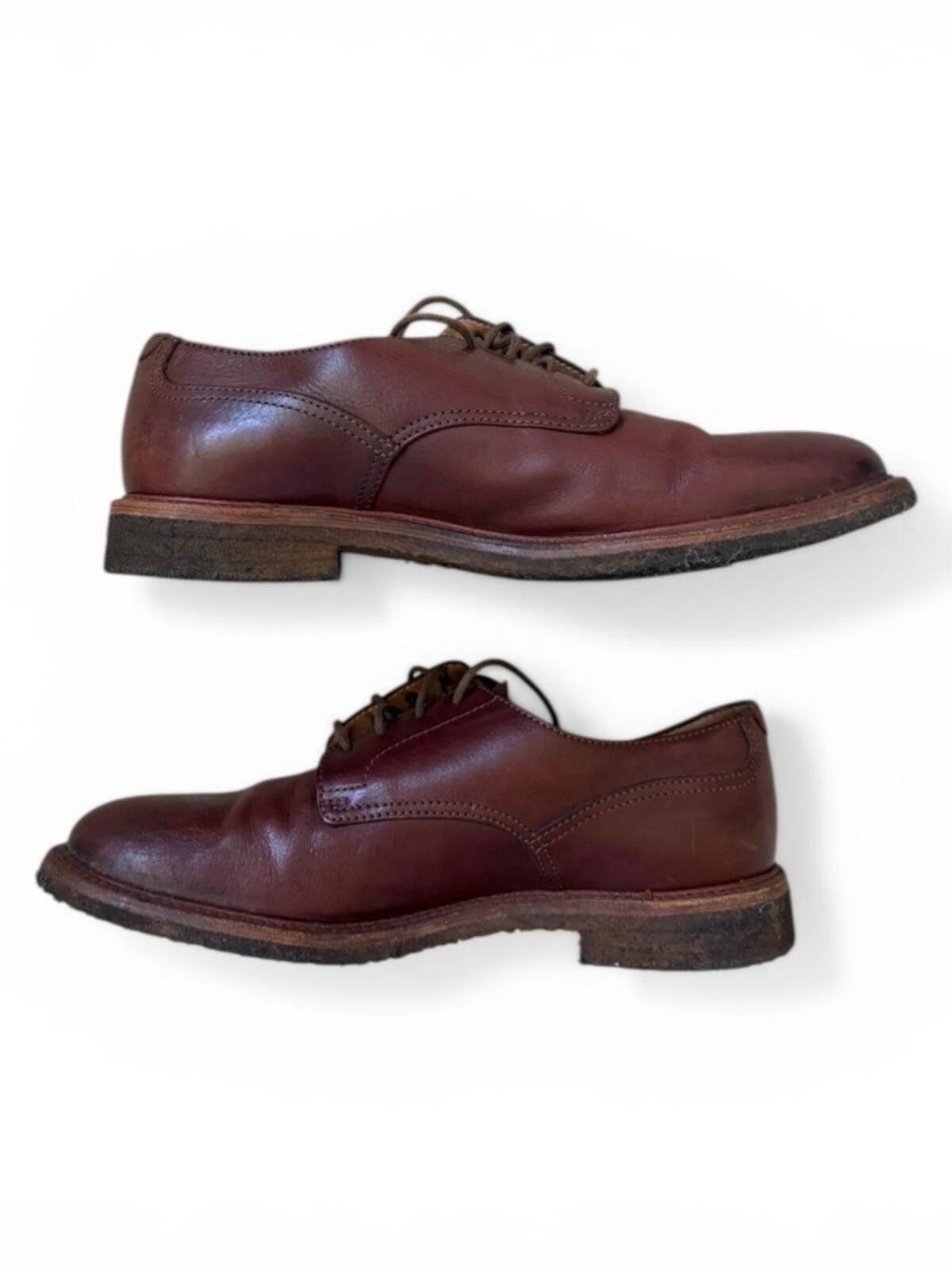 Brunello Cucinelli Brunello Cucinelli Made in Italy Men’s Brown Leather Shoes Size US 10 / EU 43 - 7 Thumbnail