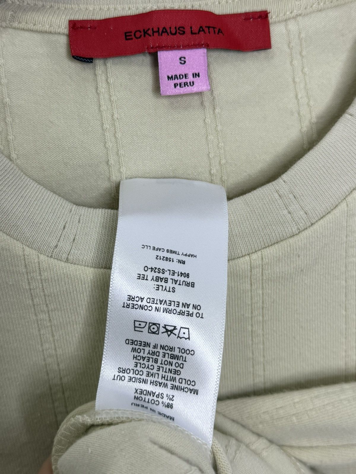 Eckhaus Latta Eckhaus Latta Tee Size S / US 4 / IT 40 - 6 Thumbnail