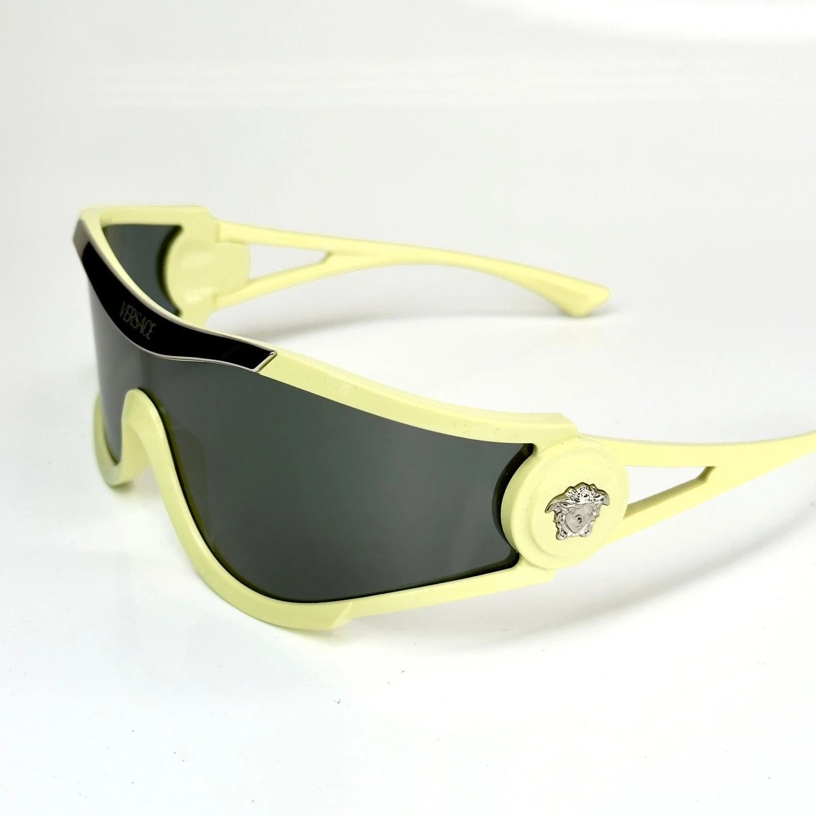 Versace VERSACE VE4475 MEDUSA MEDALLION SHIELD 4475 Mask Sunglasses Size ONE SIZE - 7 Thumbnail