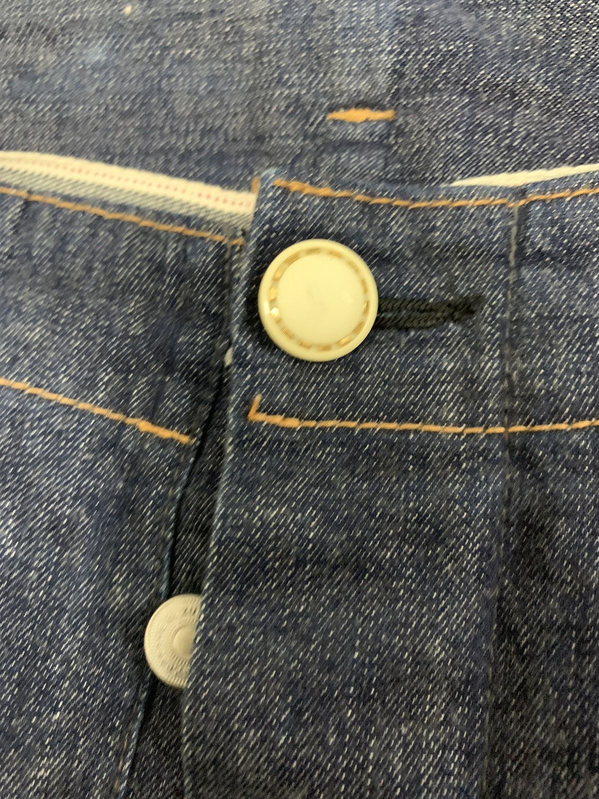 CABANE de ZUCCa Issey miyake zucca side button selvedge denim Size US 34 / EU 50 - 12 Thumbnail