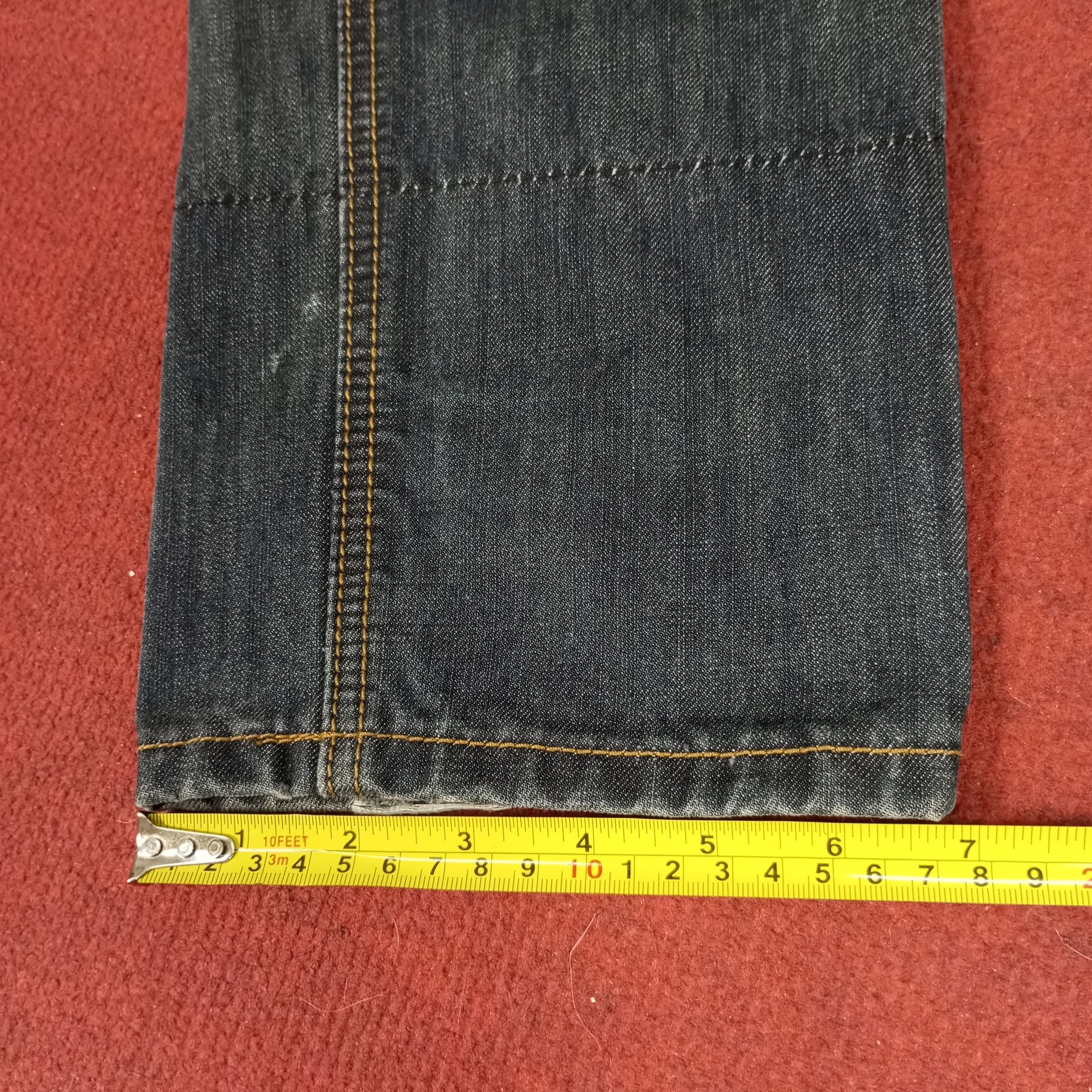 Japanese Brand Evisu Dragon Design Streetwear Custom Daicock Style Jeans Size US 31 - 12 Thumbnail