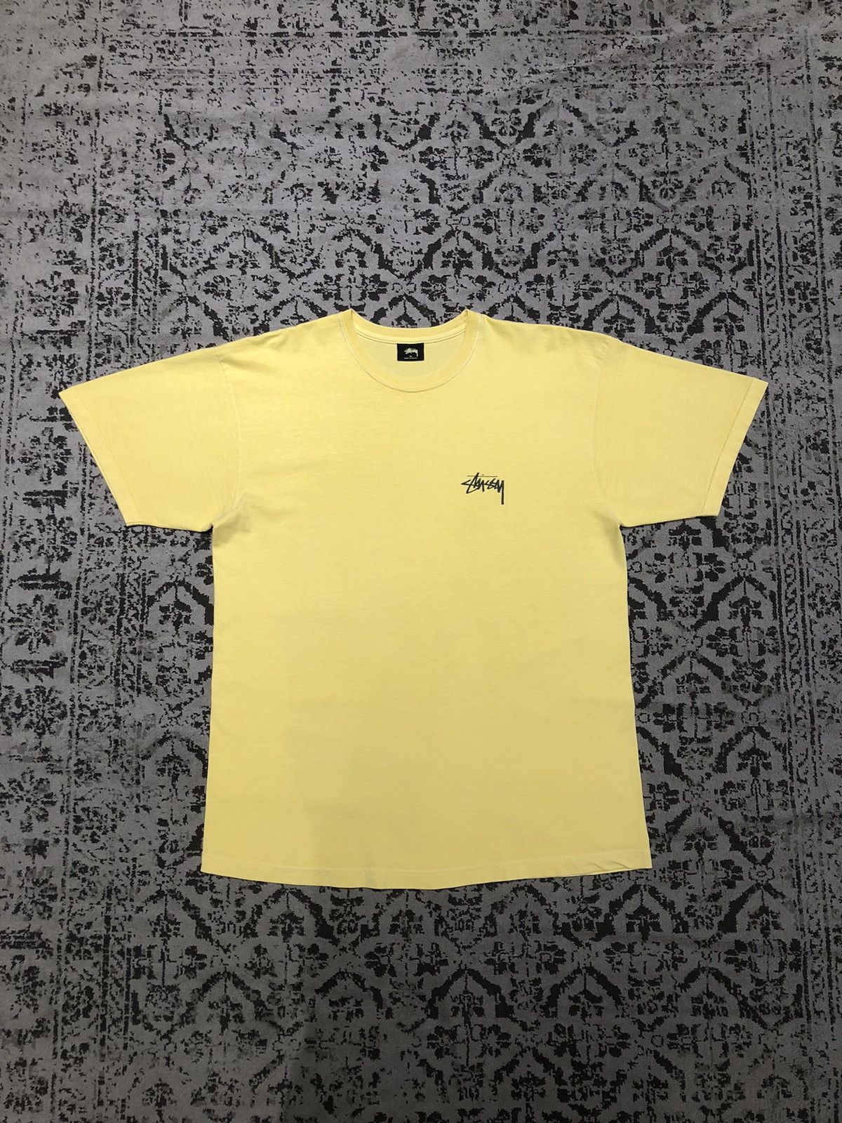 Stussy Stussy Dragon Yellow Pigment Dyed T-Shirt Size US XL / EU 56 / 4 - 3 Thumbnail