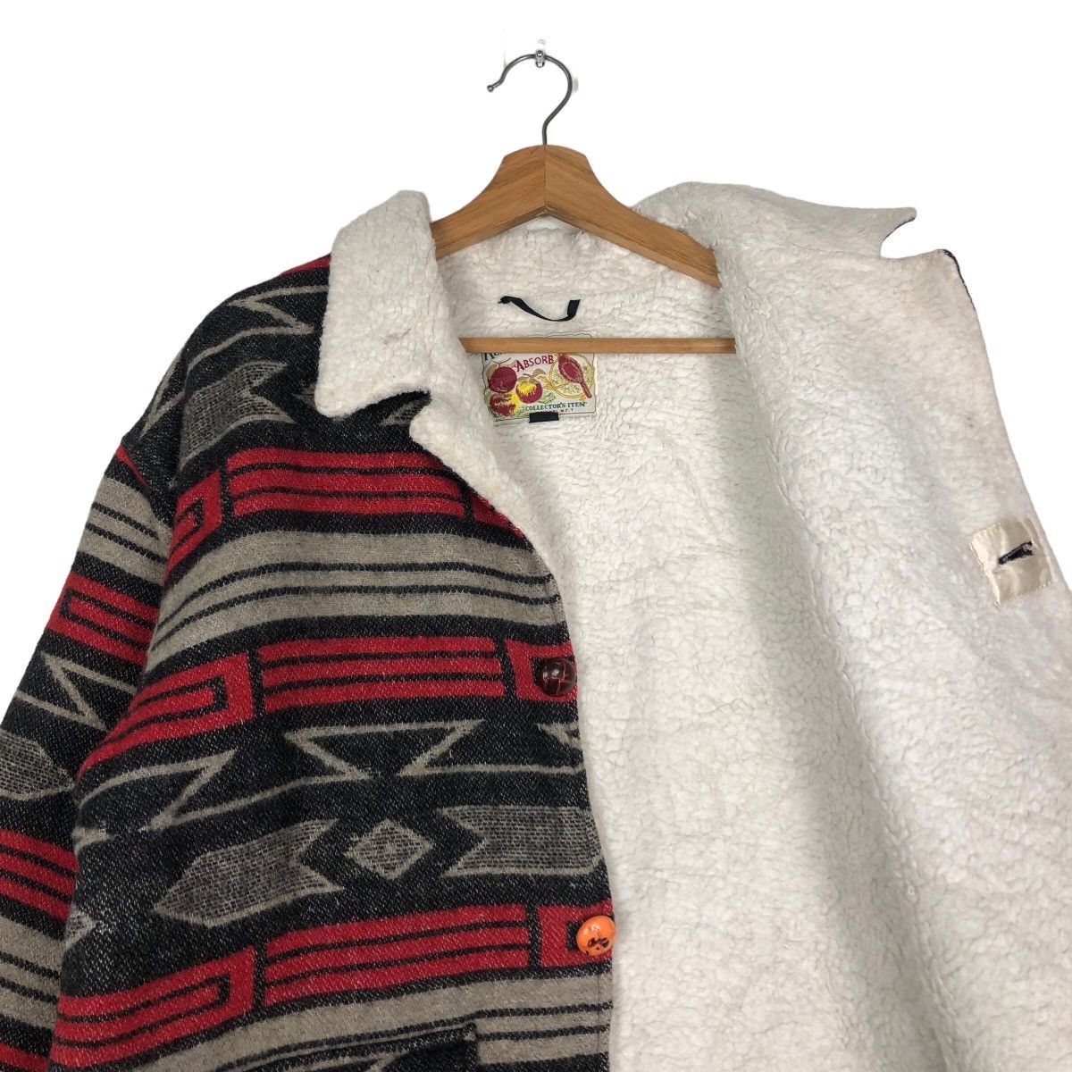 Toyo Enterprises 🔥Vintage Wool Jacket Navajo Native Design Kentucky Cardinal Size US M / EU 48-50 / 2 - 12 Thumbnail