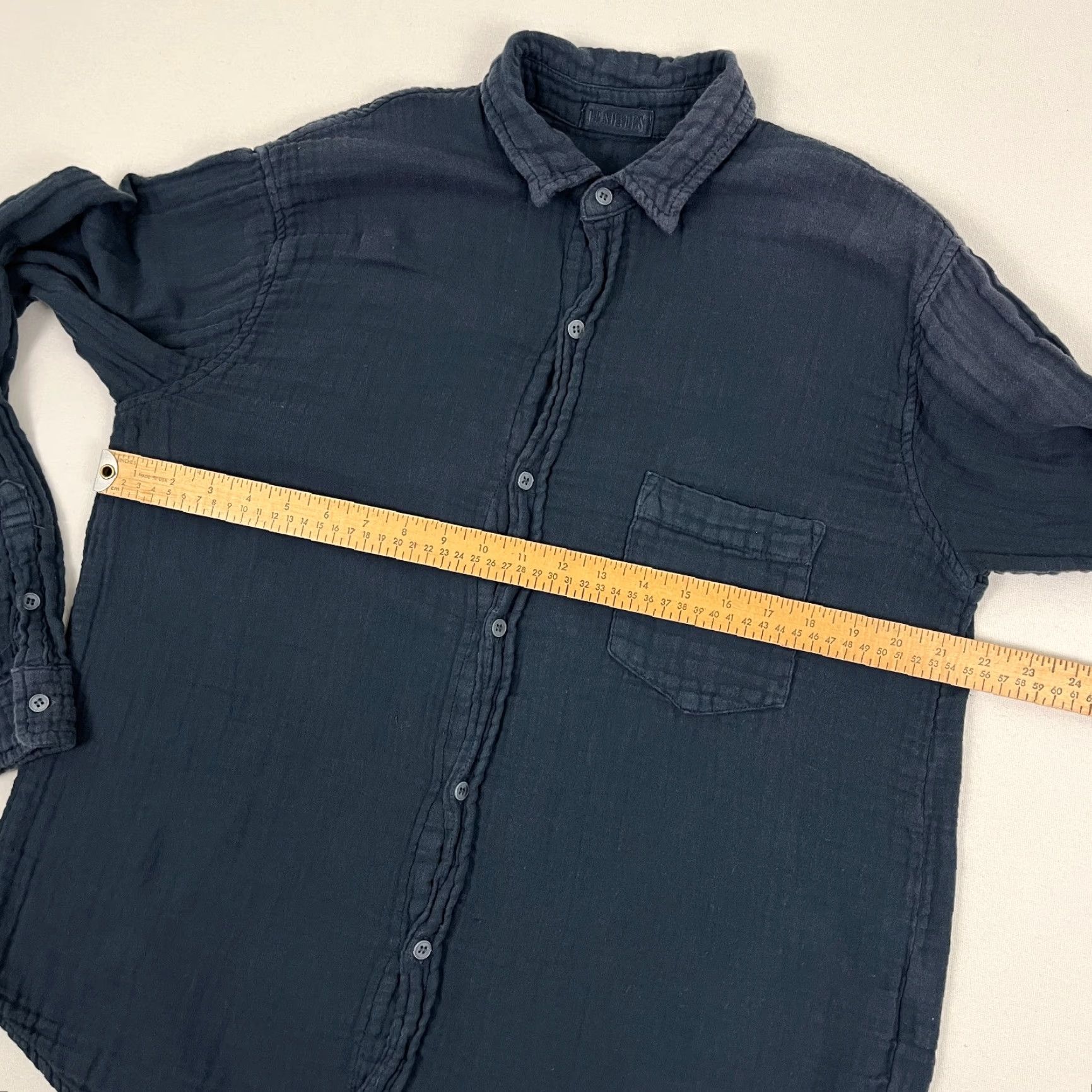 Vintage CP Shades Shirt Adult S Blue Work Office Casual Button Up 1226-034 Size US S / EU 44-46 / 1 - 6 Thumbnail