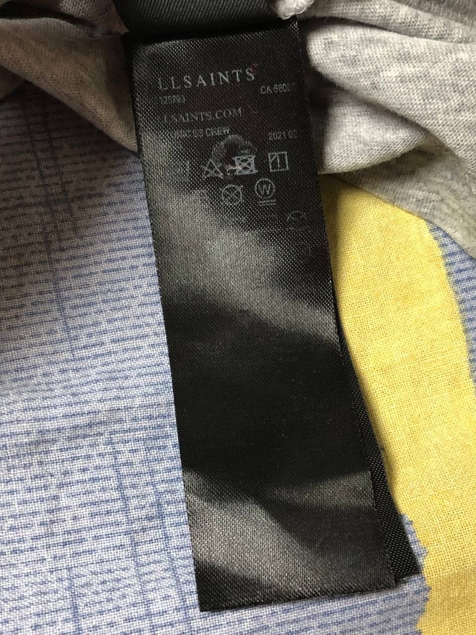 Allsaints Mens AllSaints T-shirt tee logo Size US M / EU 48-50 / 2 - 4 Thumbnail