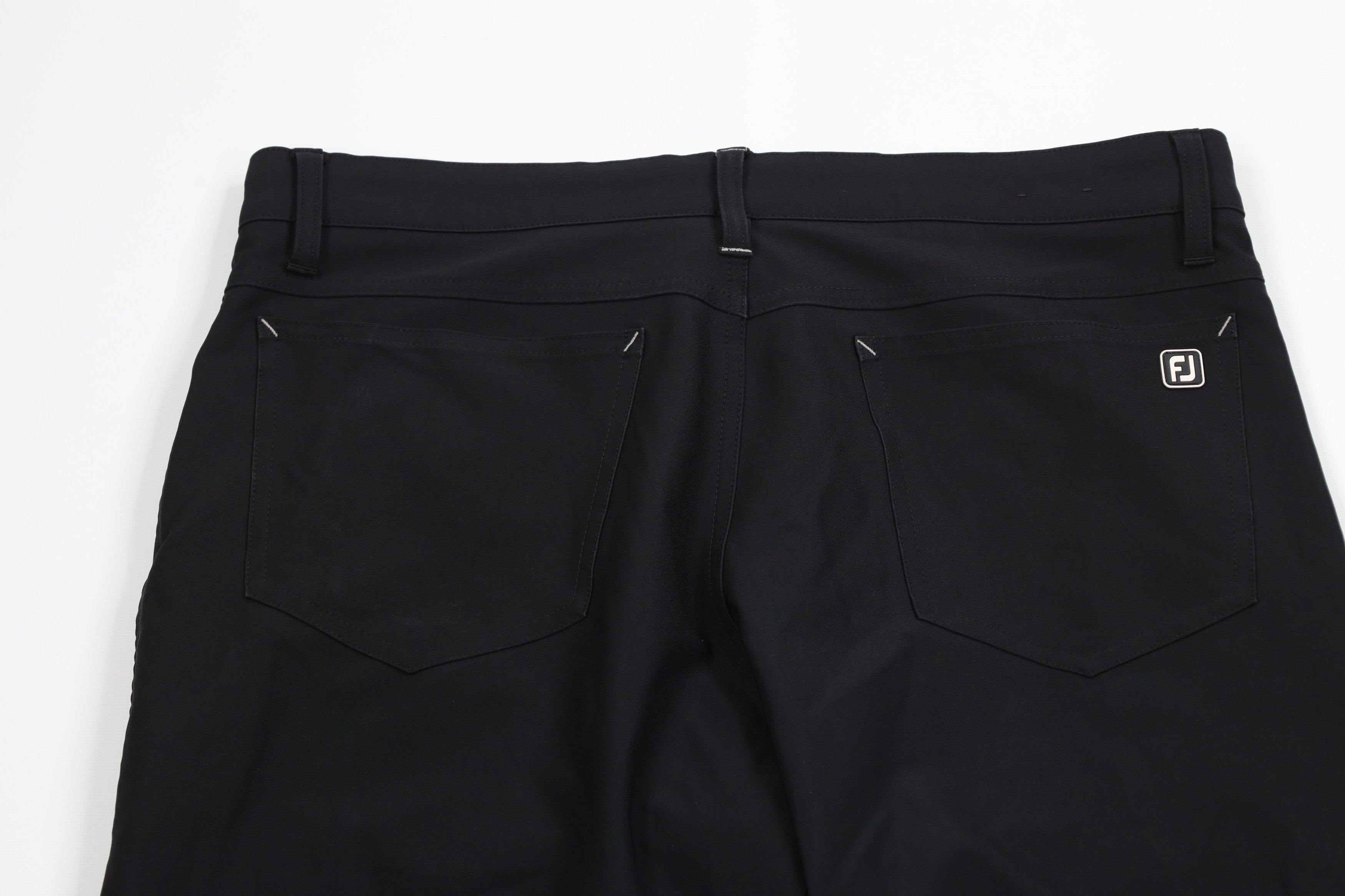Footjoy × Vintage FootJoy Front Stretch Tech Golf Golfing Chino Pants Black Size US 34 / EU 50 - 8 Thumbnail
