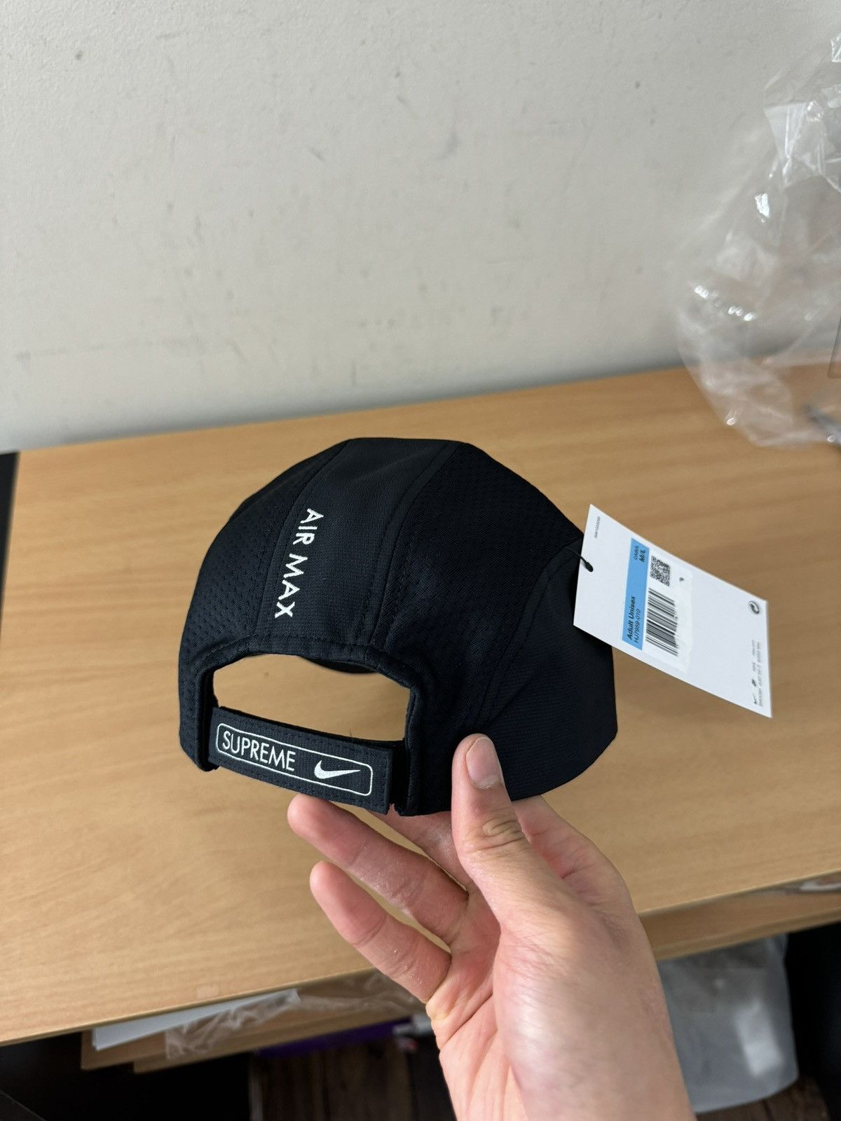 Nike × Supreme Supreme Nike Running Hat Black SS25 | Grailed