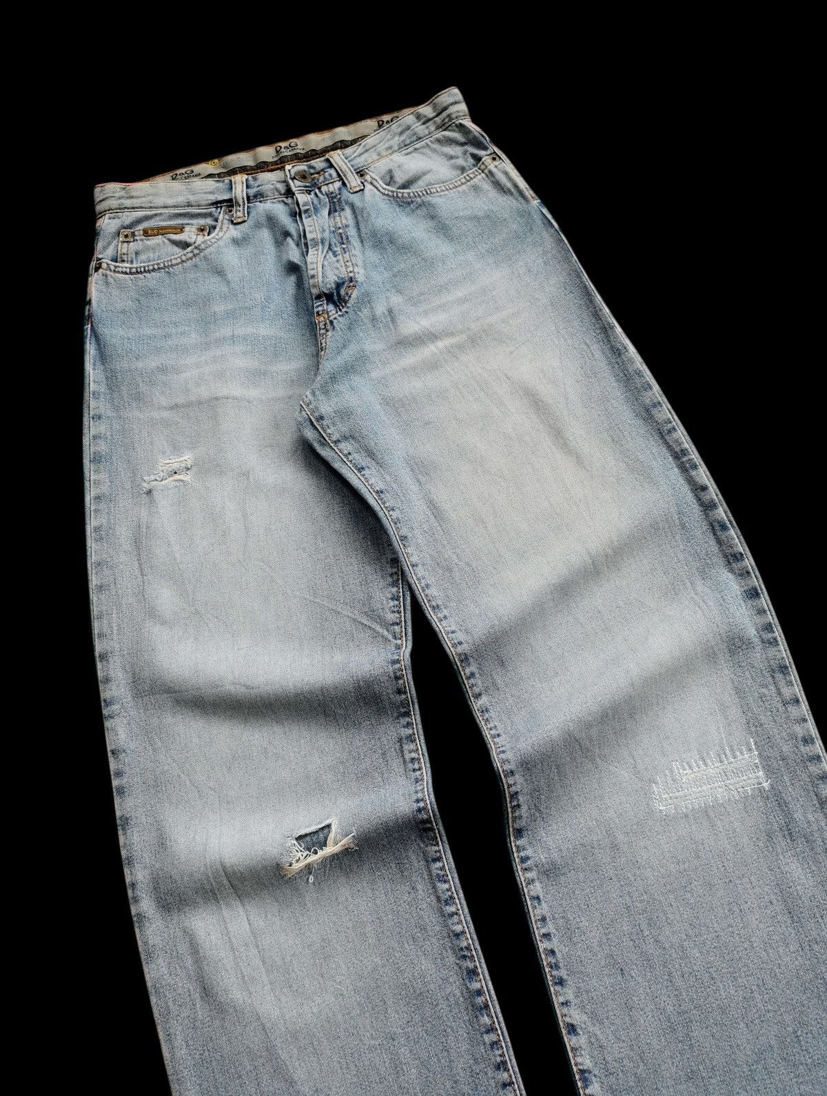 Dolce & Gabbana Vintage Dolce Gabbana Distressed Jeans Size US 30 / EU 46 - 4 Thumbnail