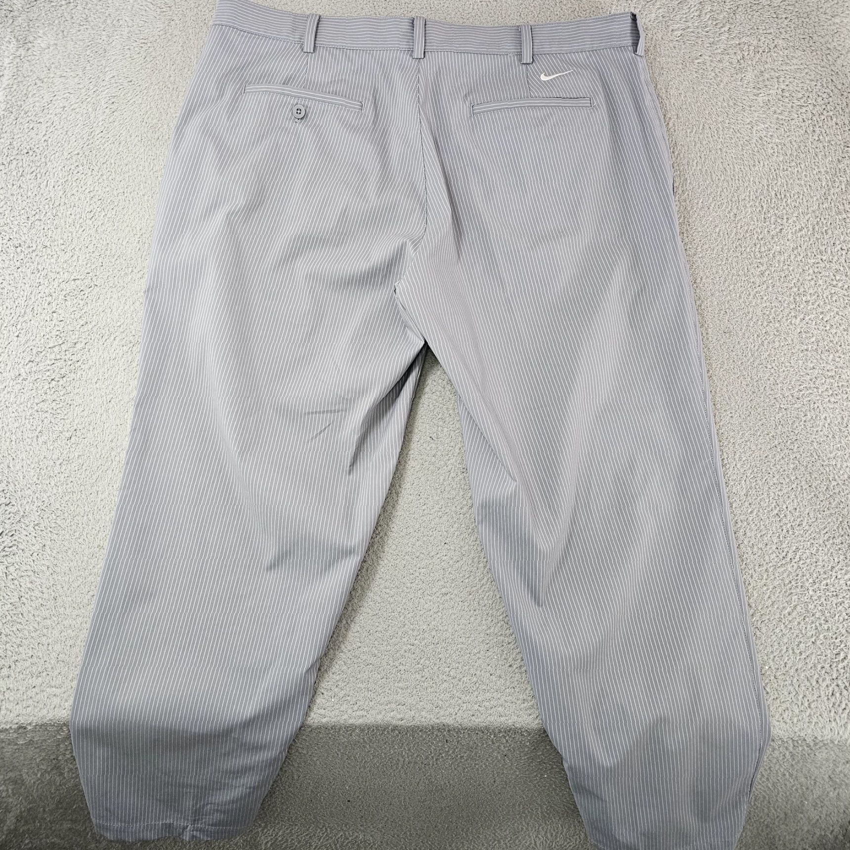 Nike Nike Golf Pants Mens 38x28 Tag 38x32 Pinstripe Dri-FIT Stretch Performance Shirt? Size US 38 / EU 54 - 7 Thumbnail