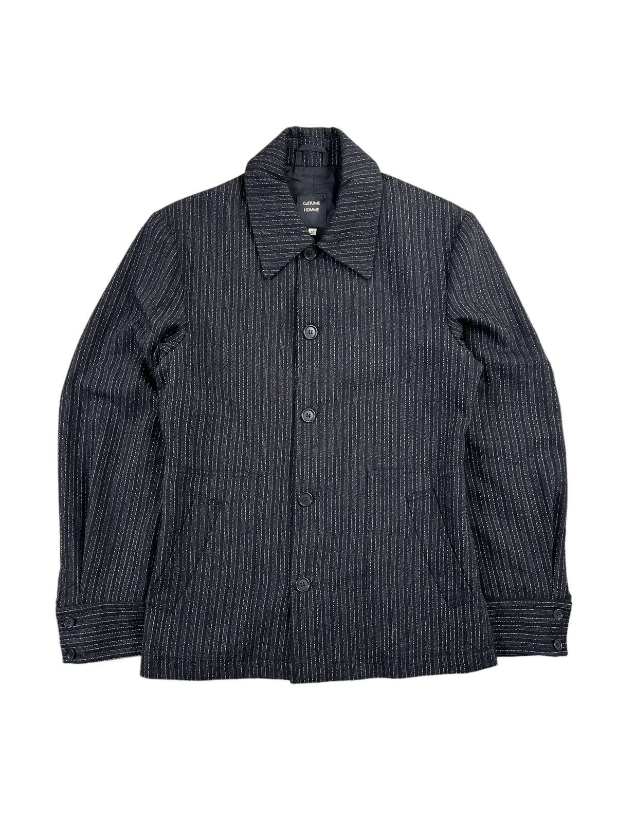 Costume National Costume National Homme Wabash Wool Button Jacket Size US M / EU 48-50 / 2 - 1 Thumbnail