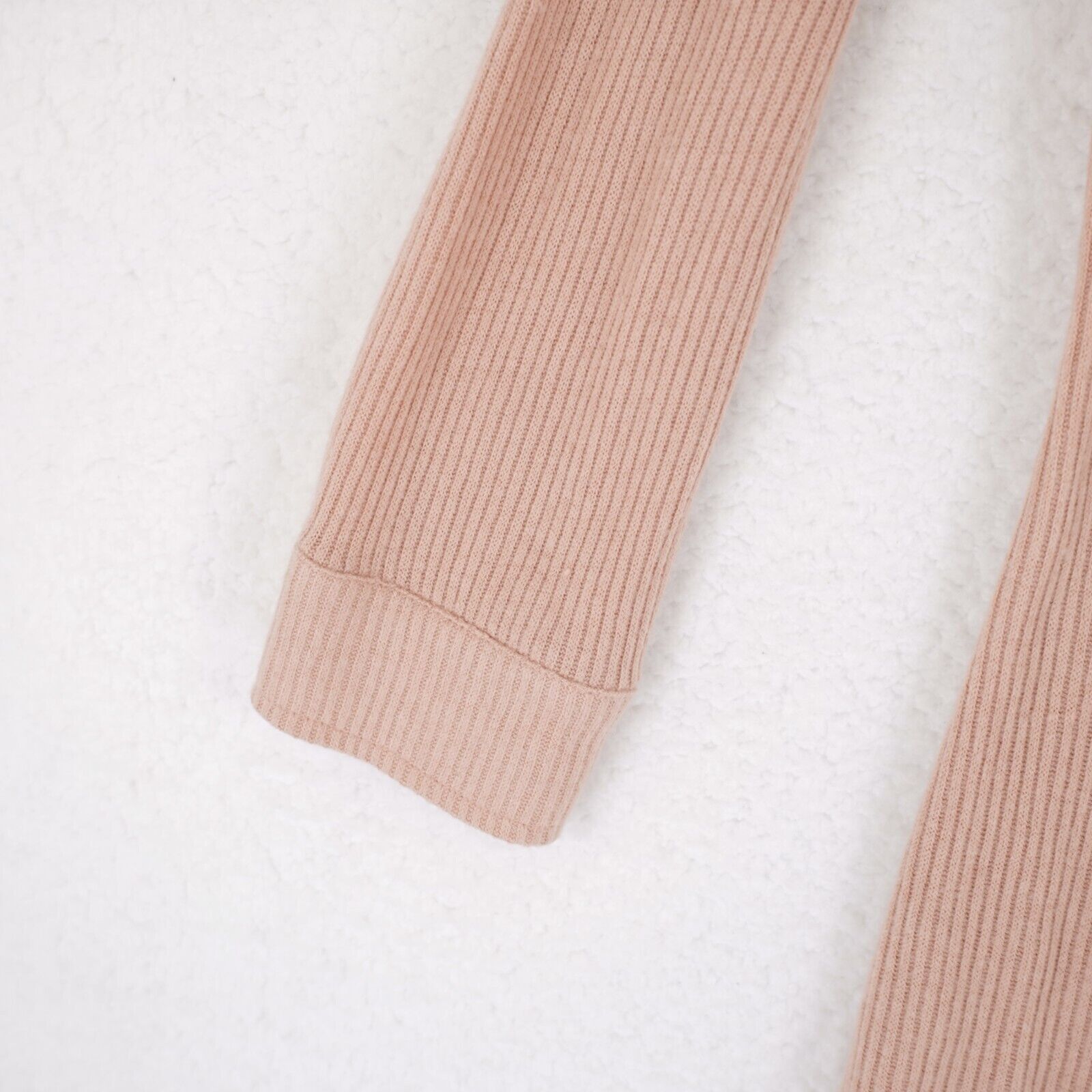 O'Neill O'Neil Long Sleeve Ribbed Peach Sweater Dress Medium Button Size M / US 6-8 / IT 42-44 - 2 Thumbnail