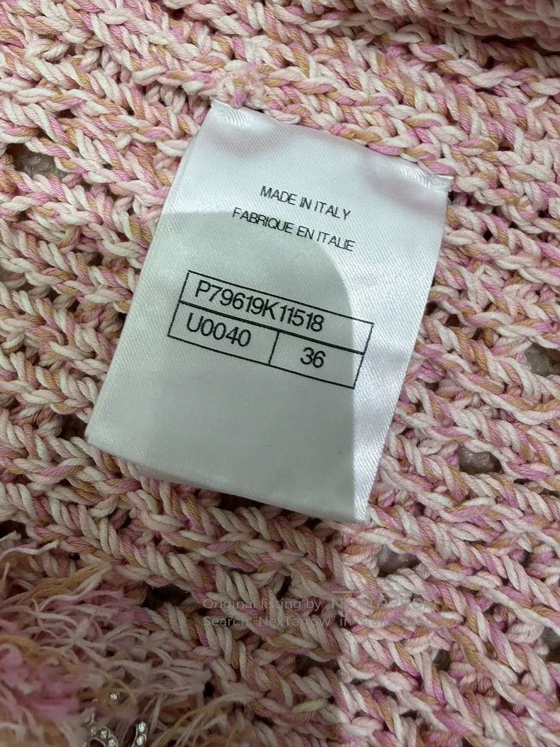 Chanel Chanel Hidden mixed-colour woven hollow tassel vest Size XS / US 0-2 / IT 36-38 - 6 Thumbnail