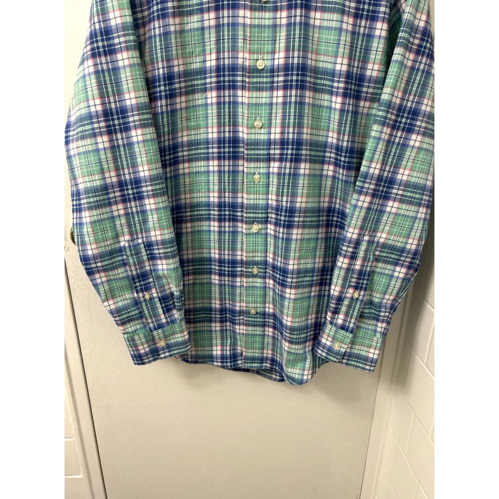 Vineyard Vines Vineyard Vines Tucker Shirt Mens S Blue Plaid Long Sleeve Button-Up Classic Fit L/S Size US S / EU 44-46 / 1 - 3 Thumbnail