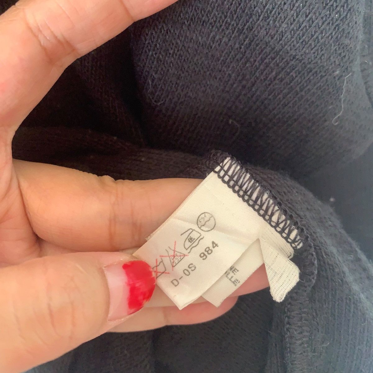 Vintage Vintage IDEE Made In ITALY Wool Designer Pocket Sweatshirt Size US XL / EU 56 / 4 - 6 Thumbnail