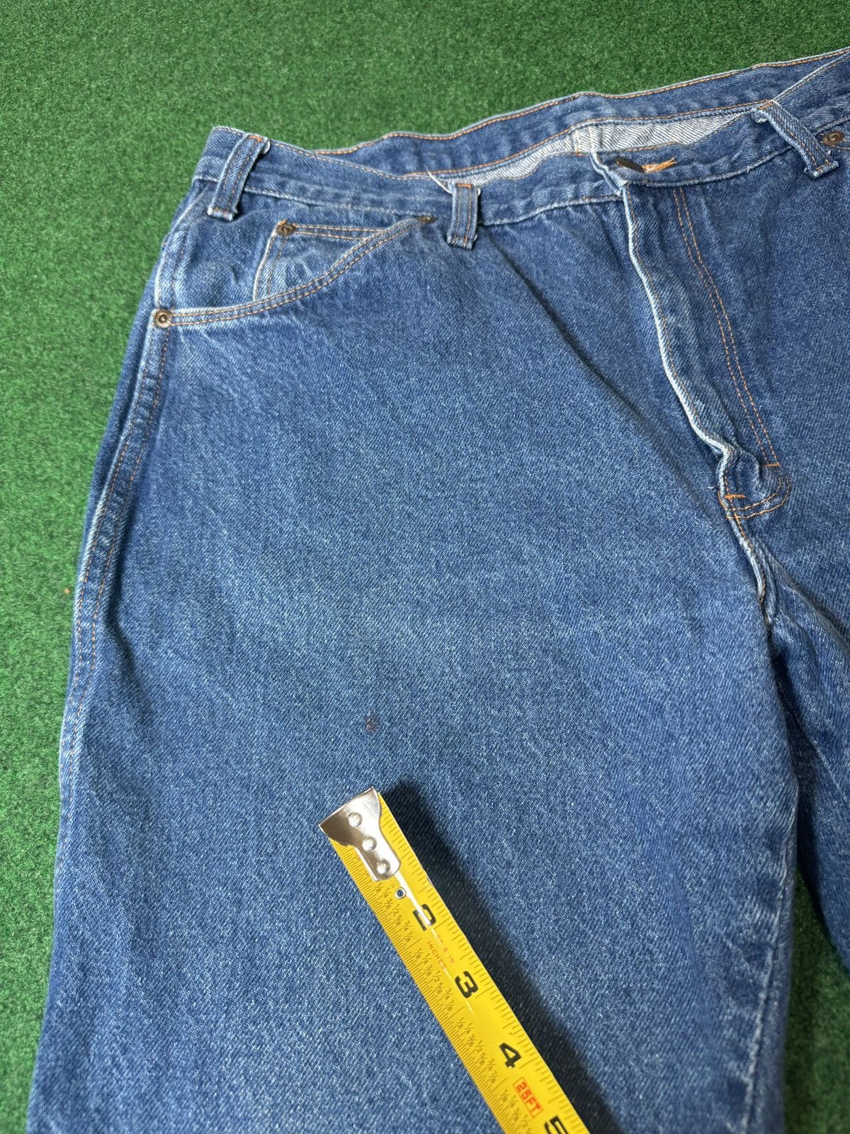 Dickies × Vintage Vintage 60s 70s Dickies Regular Fit Talon Zipper Jeans Size US 36 / EU 52 - 10 Thumbnail
