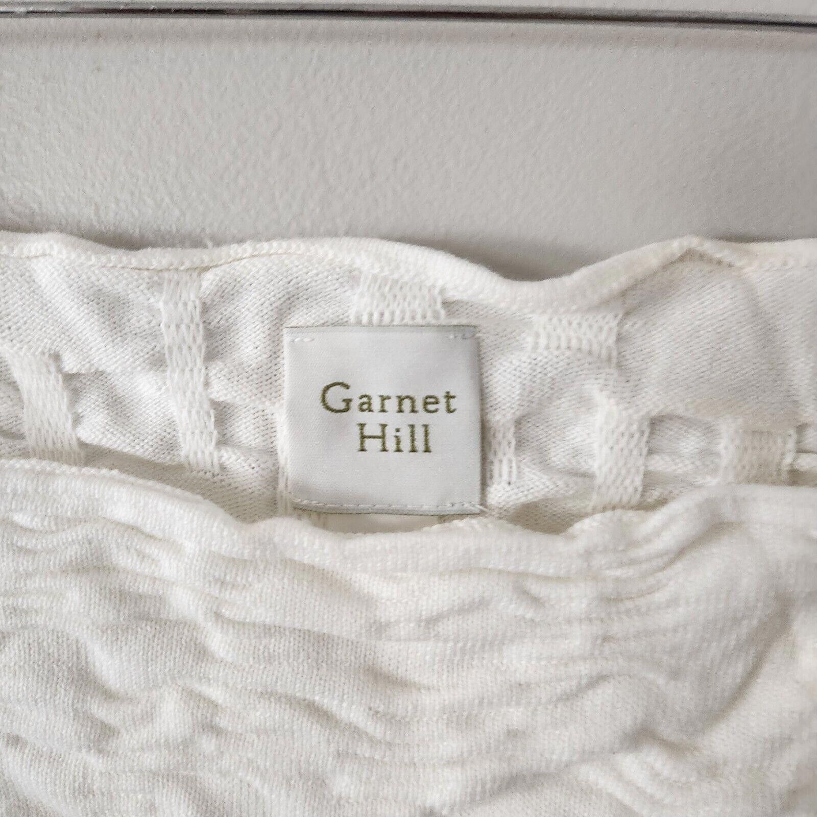Designer NWOT Garnet Hill Sweater Tank White Size Large Size L / US 10 / IT 46 - 4 Thumbnail