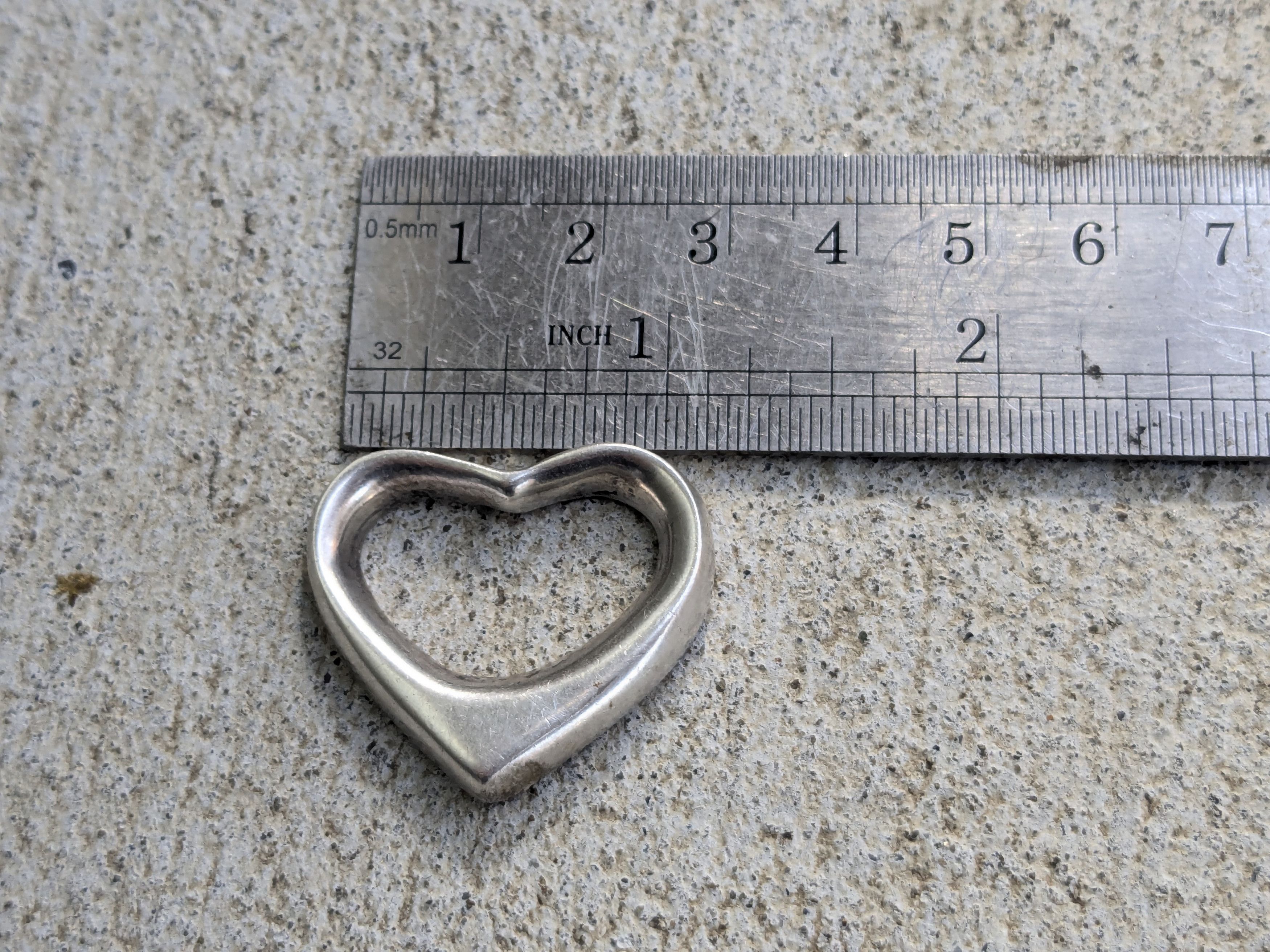 Jewelry × Vintage Vintage Sterling Silver Heart Pendant Taxco Mexico Size ONE SIZE - 10 Thumbnail