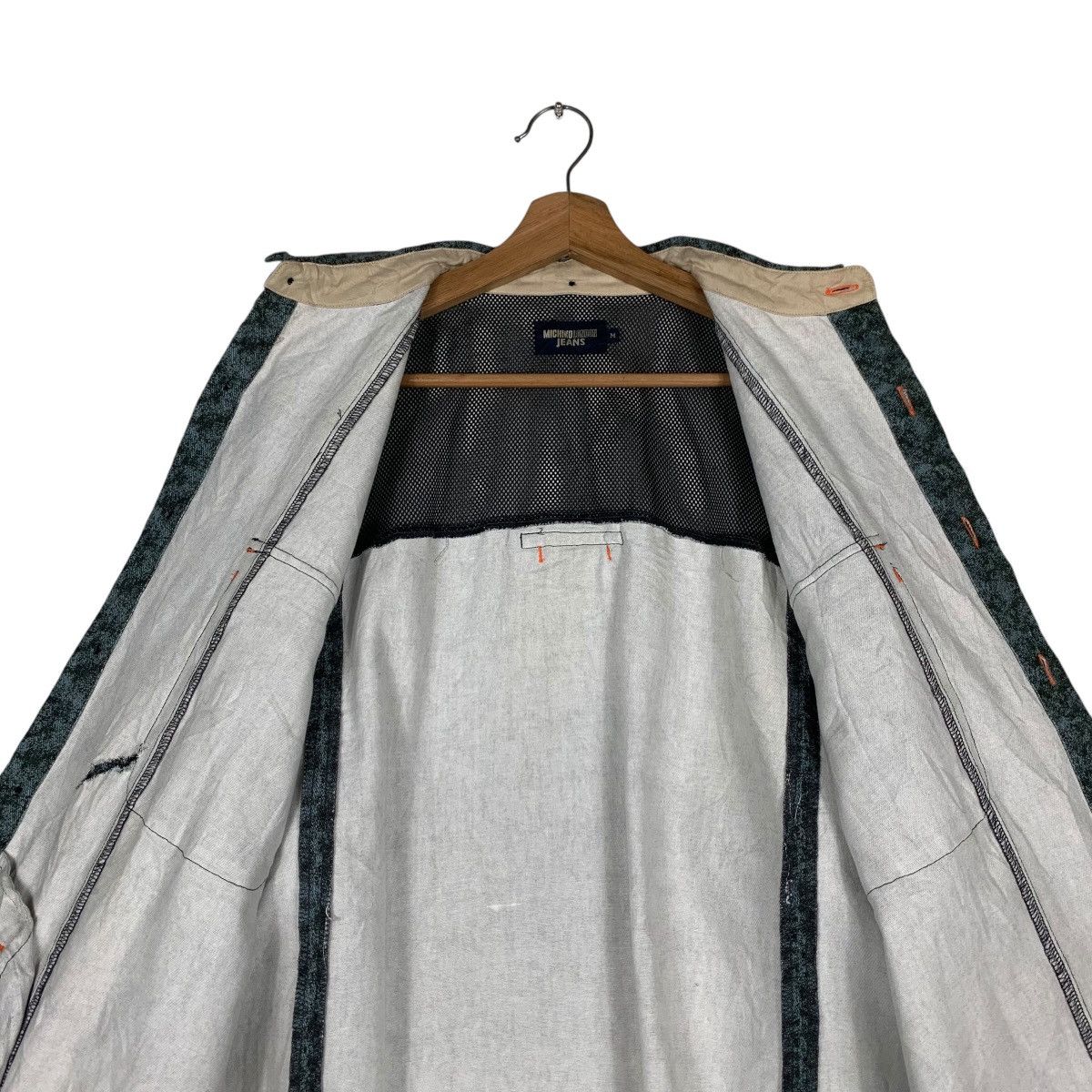Japanese Brand MICHIKO LONDON Oversized Flannel Shirt Jacket #1375-C62 Size US M / EU 48-50 / 2 - 12 Thumbnail