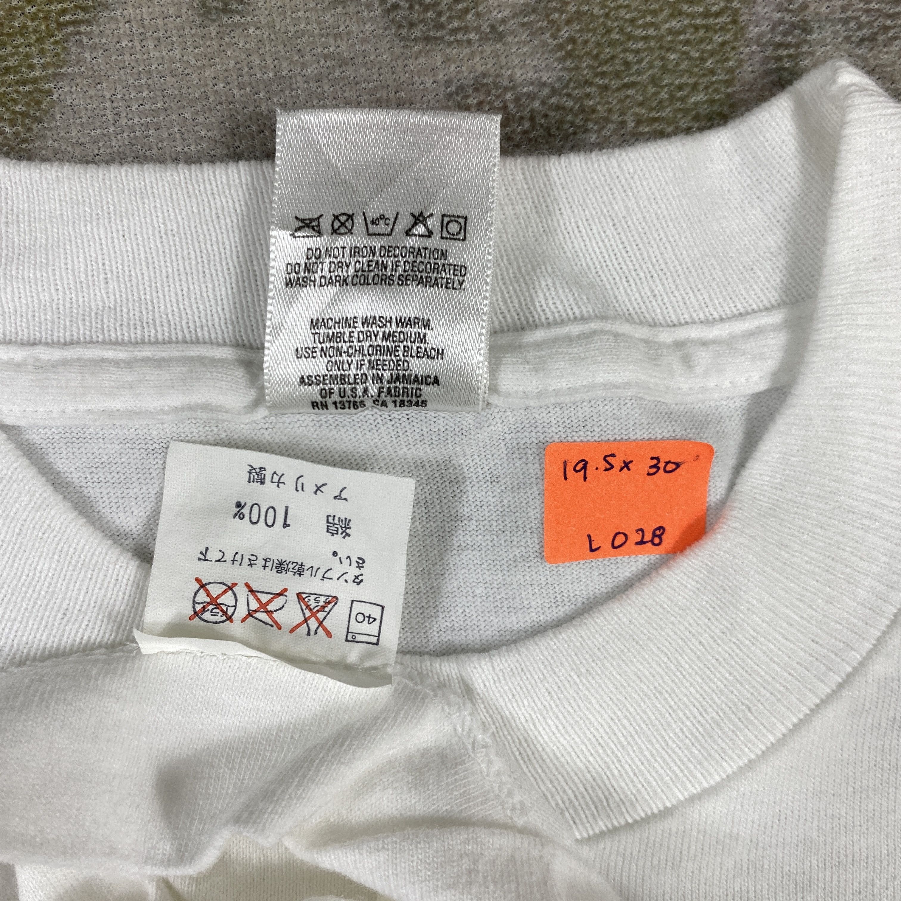 Fruit Of The Loom 90s Vintage I love Cat T-Shirt - L028 Size US S / EU 44-46 / 1 - 6 Thumbnail