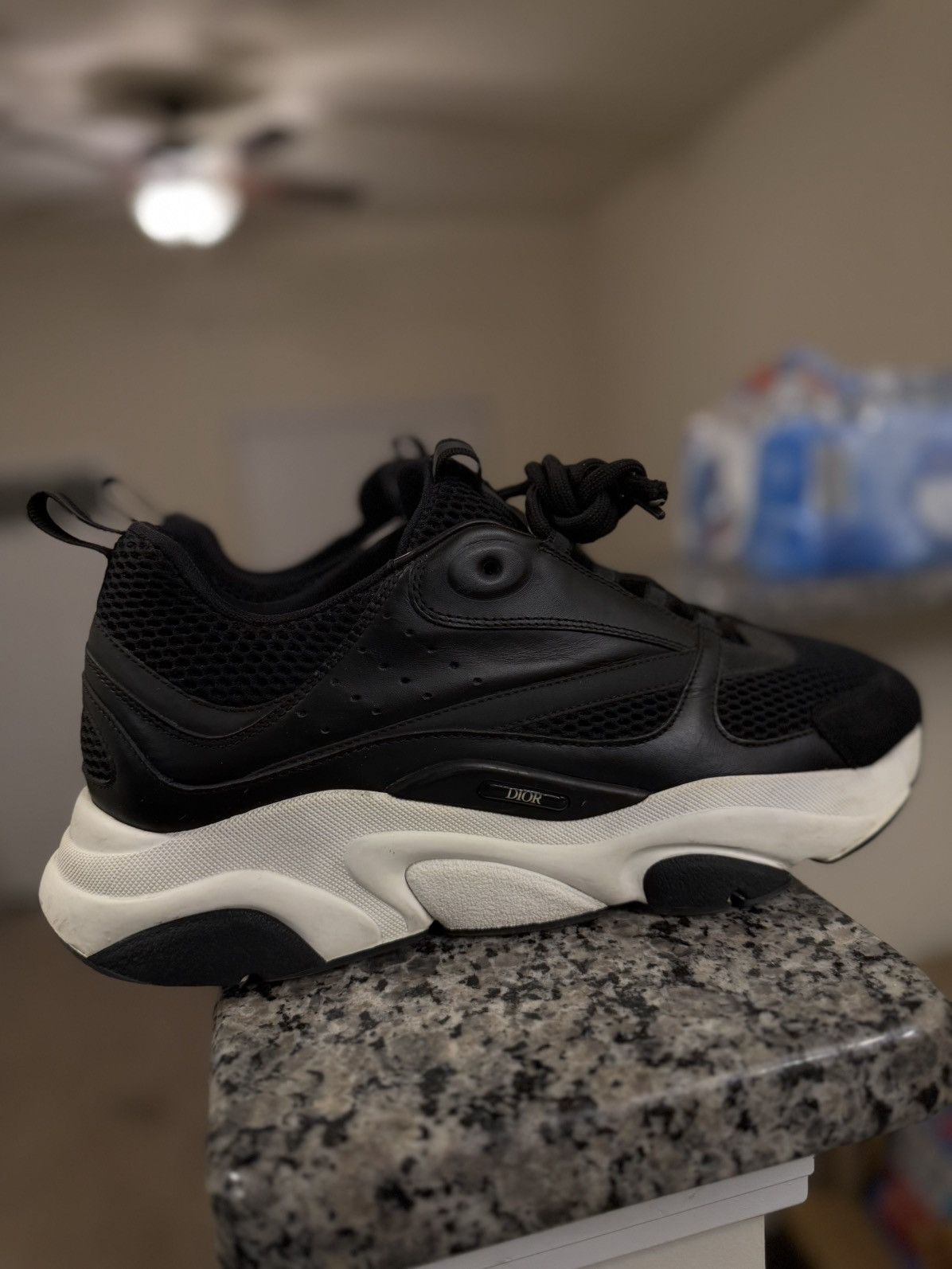 Dior Size 47EU/14US - Dior B22 Black White (Discontinued) Size US 14 / EU 47 - 3 Thumbnail