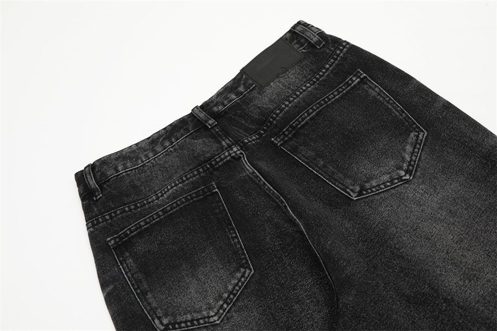 Japanese Brand × Jean Men's trendy tie-dye ripped distressed washed jeans Size US 32 / EU 48 - 5 Thumbnail