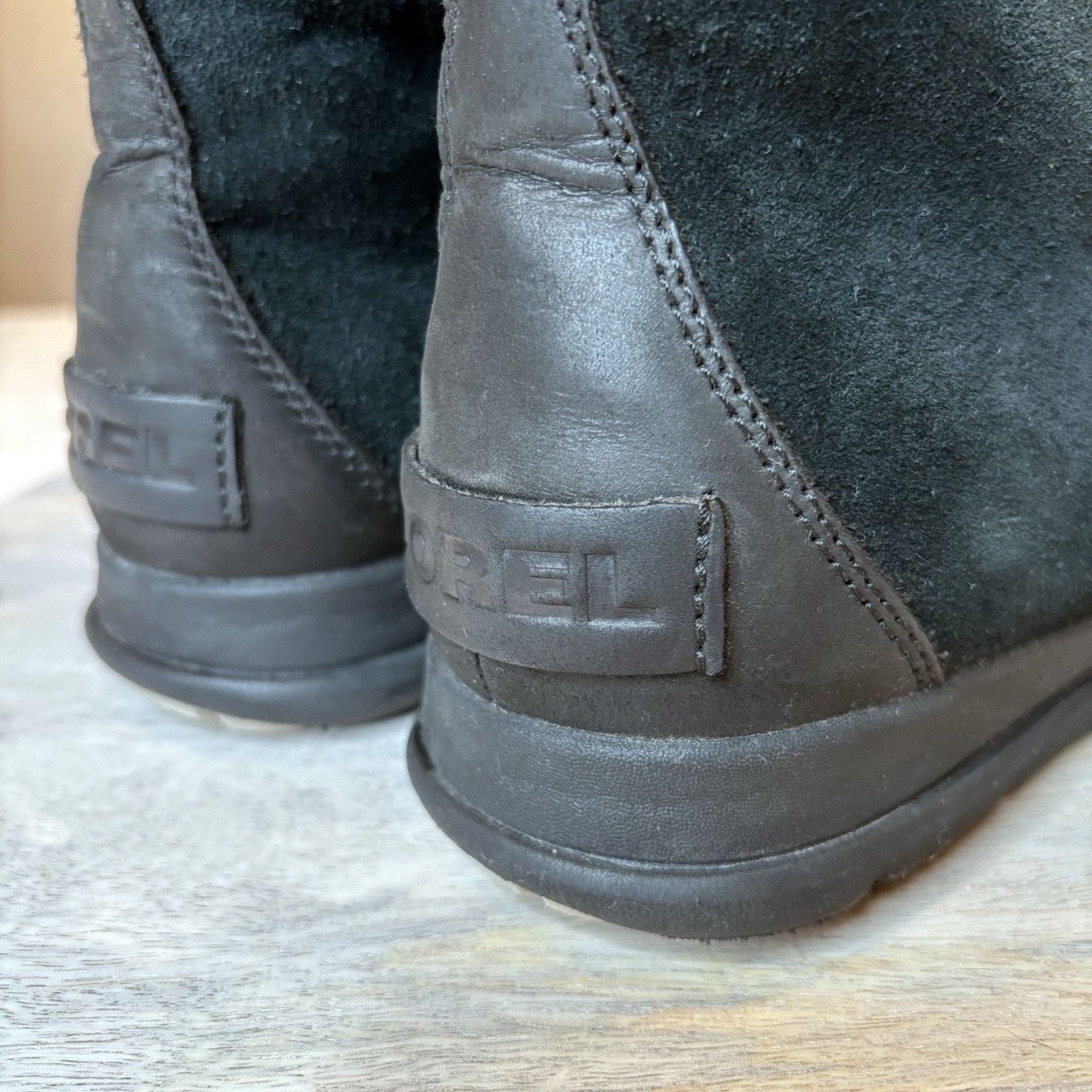 SOREL Sorel Explorer Next Joan Women's Black Suede Boots Size 8.5 Size US 8.5 / IT 38.5 - 7 Thumbnail